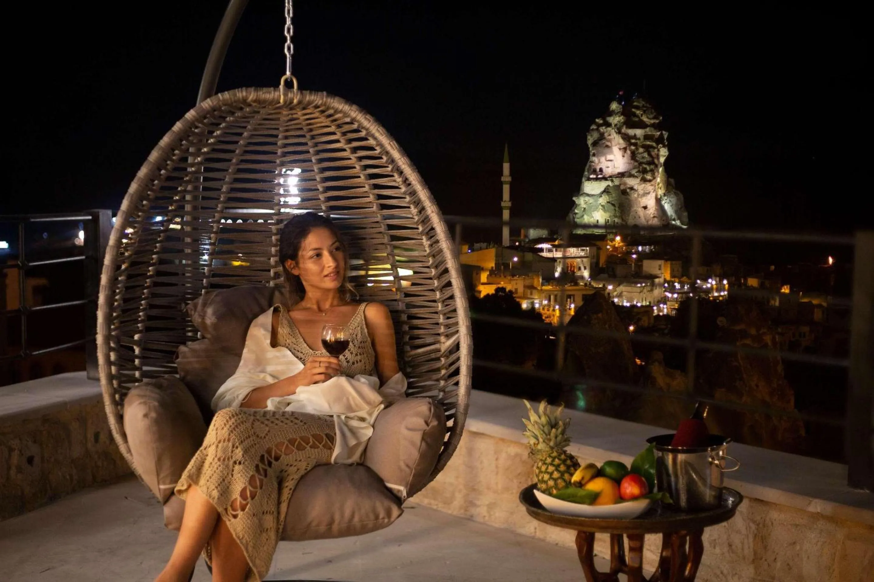 Natural landscape in Cappadocia Acer Cave Hotel