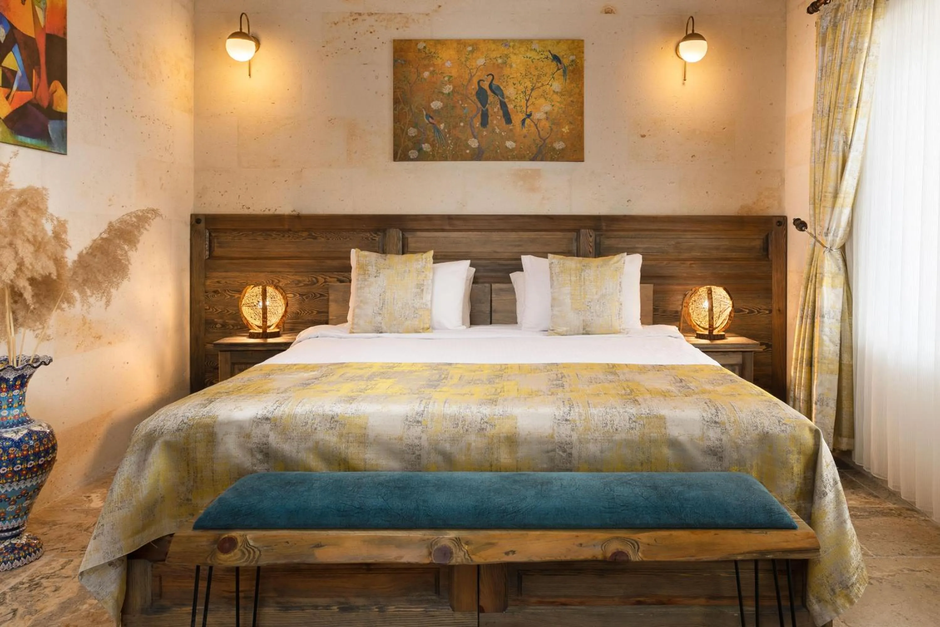 Photo of the whole room, Bed in Cappadocia Acer Cave Hotel