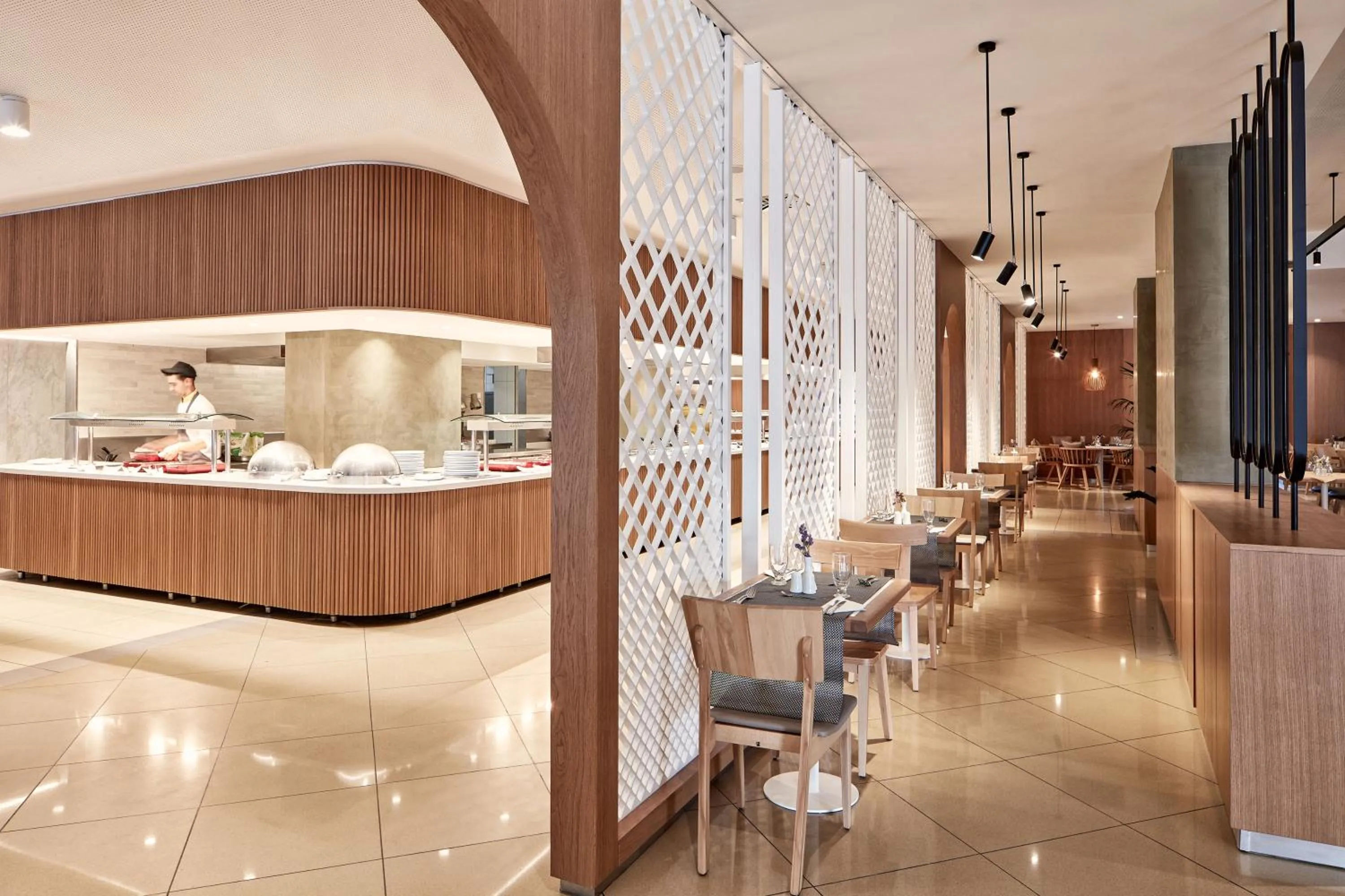 Restaurant/places to eat in Atlantica Marmari Palace