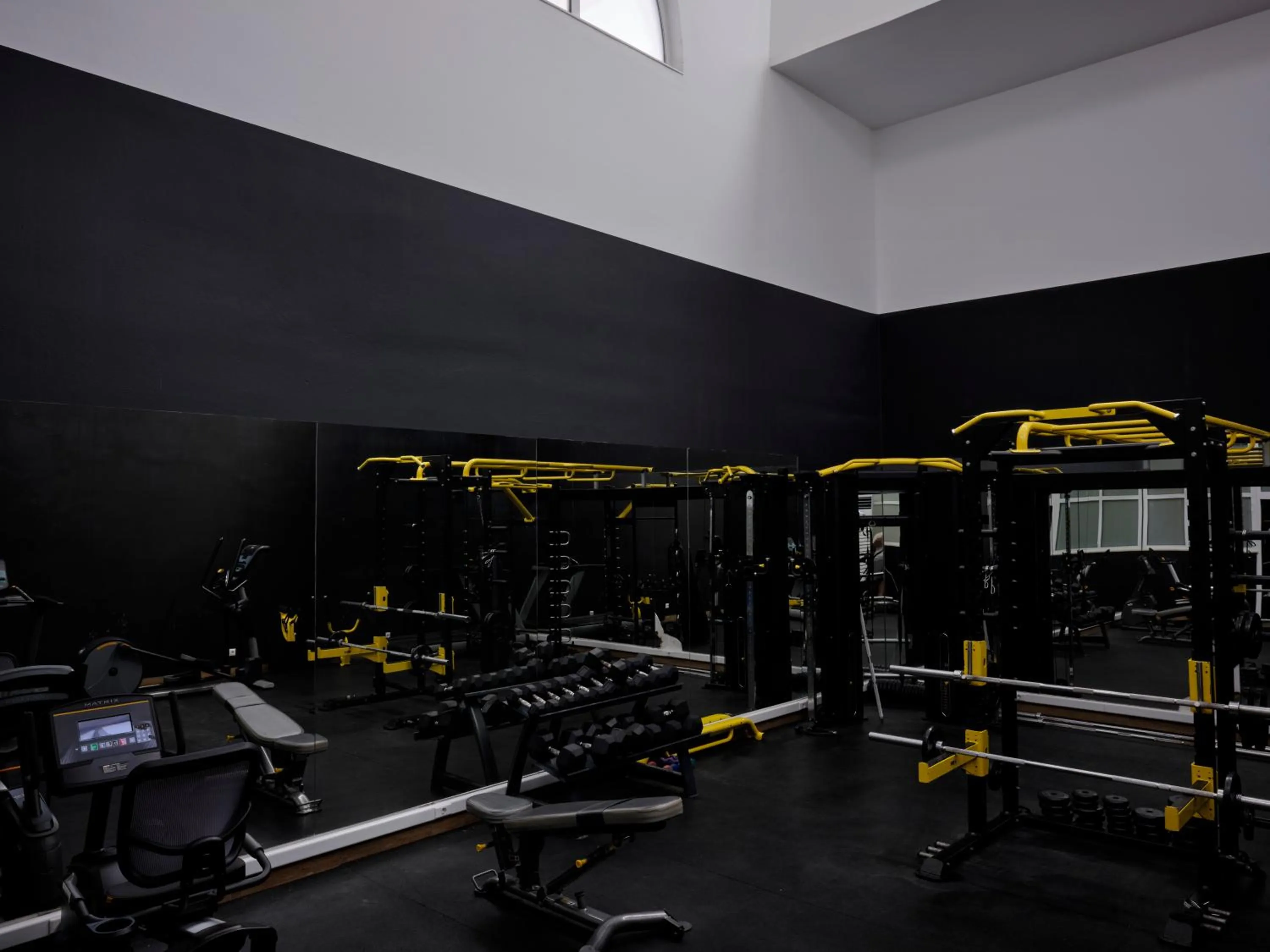 Fitness centre/facilities in Atlantica Marmari Palace