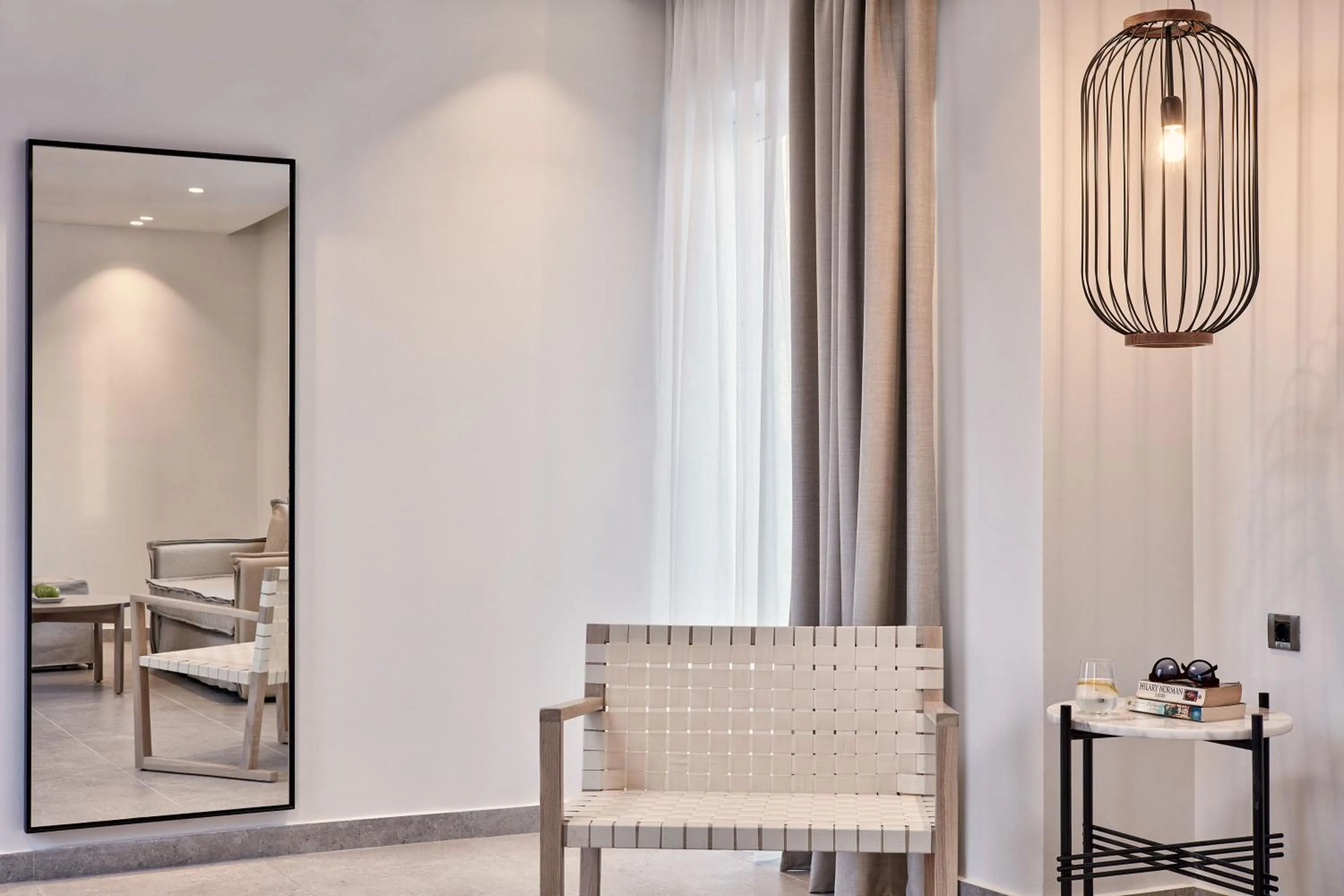 Living room in Atlantica Marmari Palace