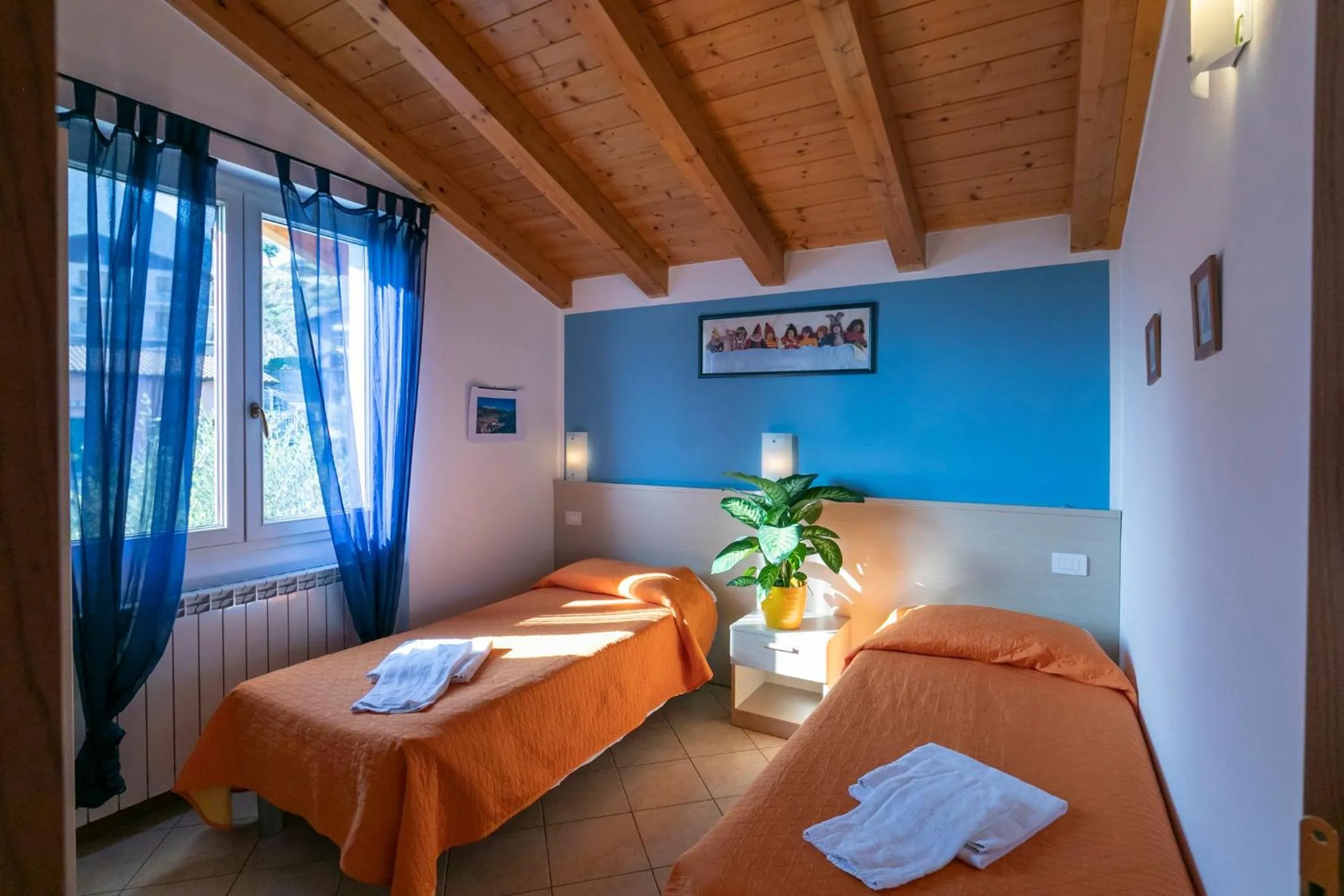Bedroom, Bed in Residence La Collina