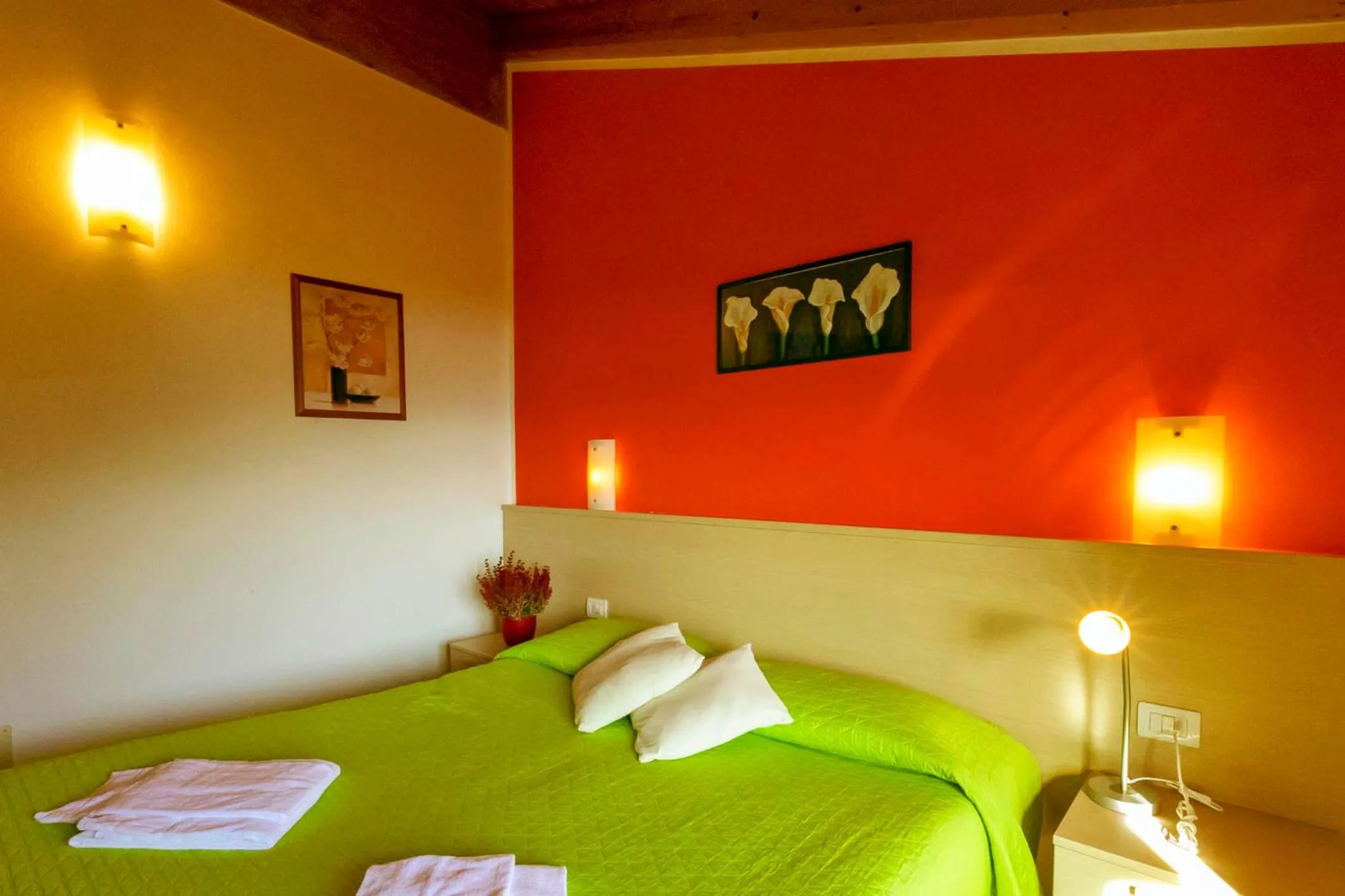 Bedroom, Bed in Residence La Collina