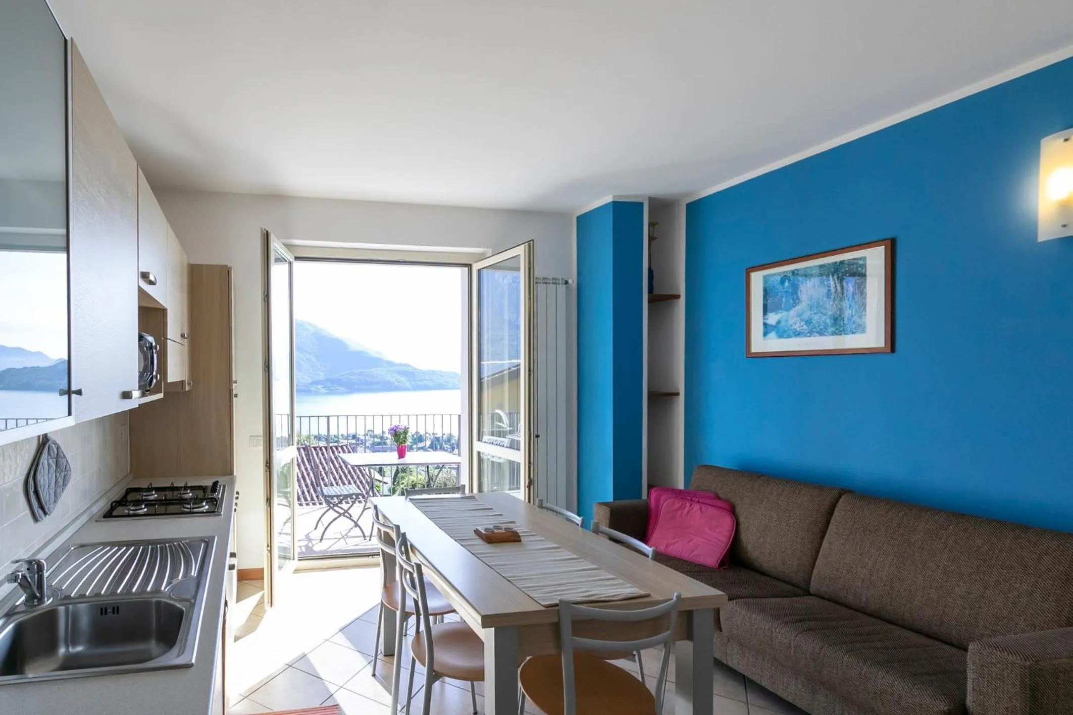 Living room in Residence La Collina