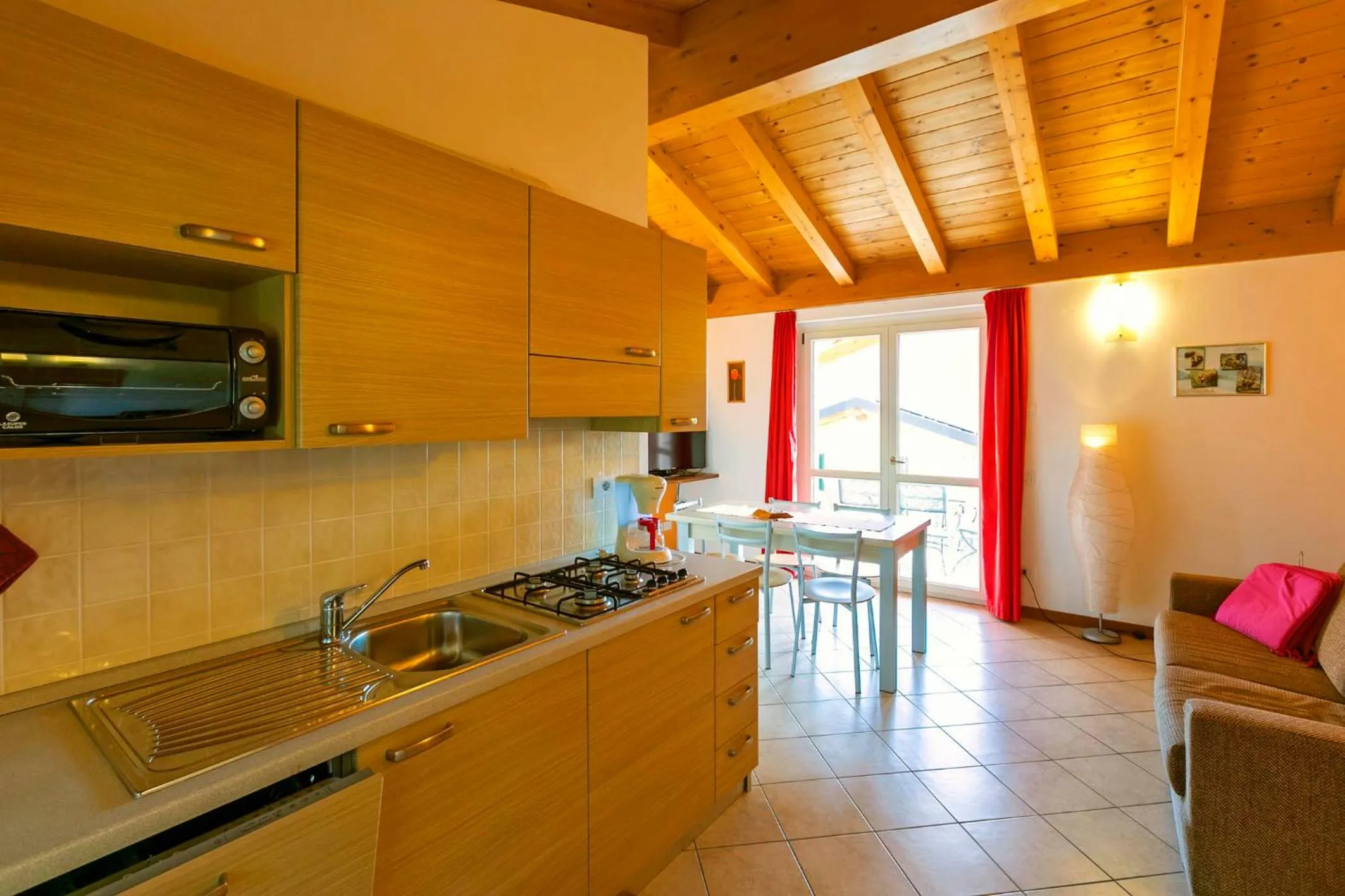 Kitchen or kitchenette in Residence La Collina