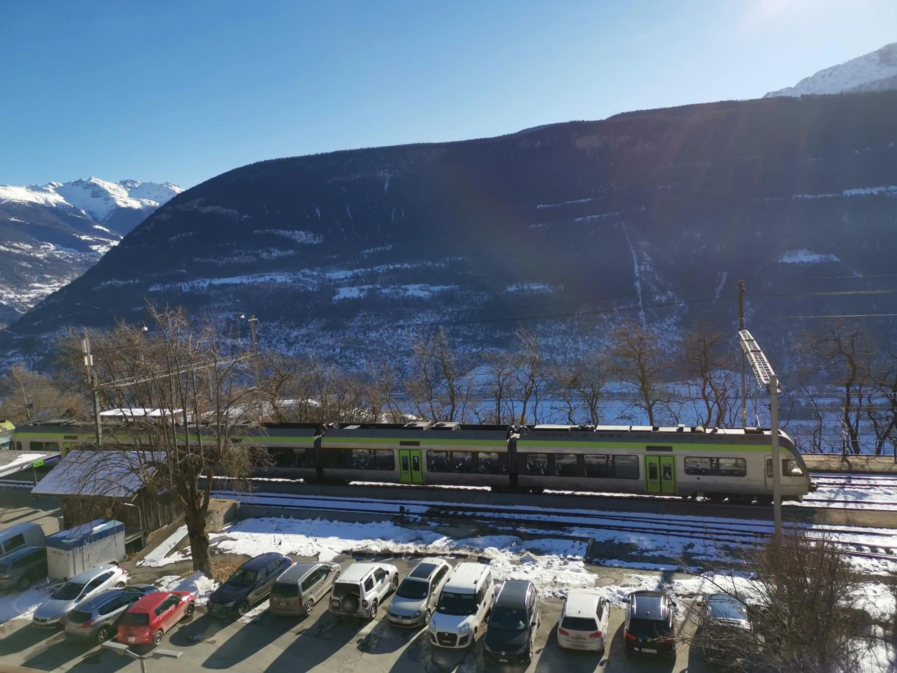 Mountain View in VISP erblick H O T E L AUSSERBERG Early & Late Check-in