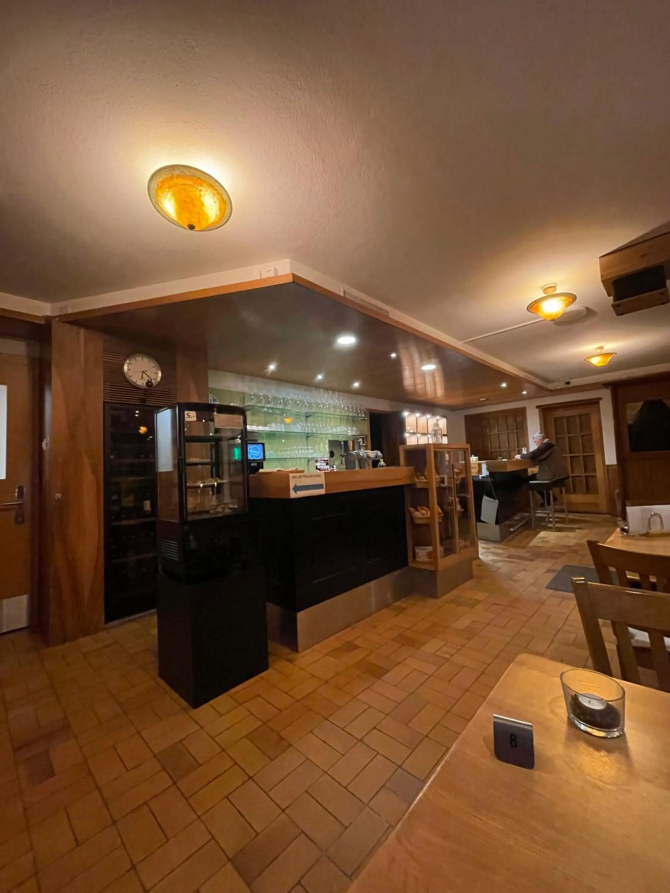 Restaurant/places to eat, Lobby/Reception in VISP erblick H O T E L AUSSERBERG Early & Late Check-in