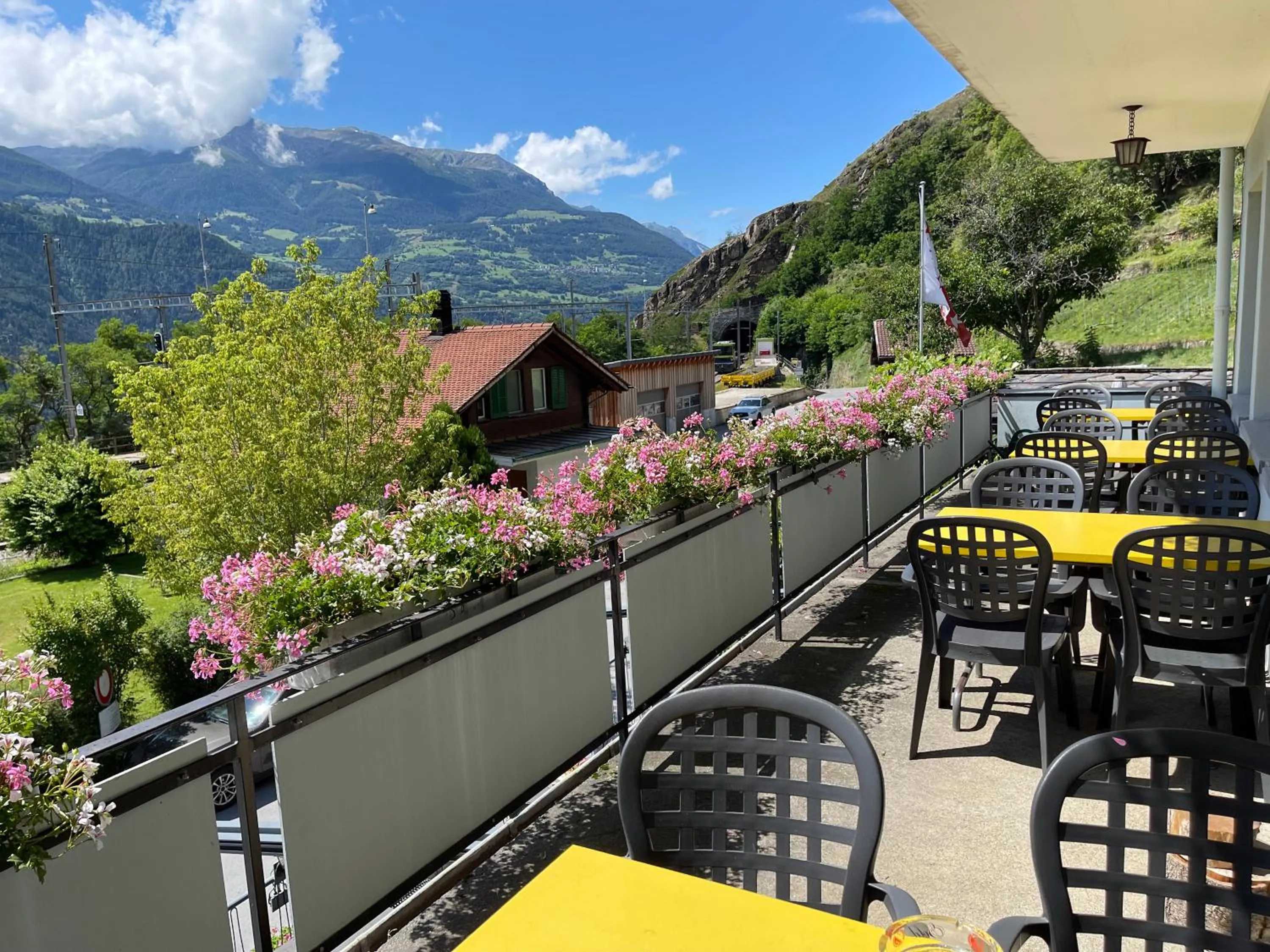 Garden, Mountain View in VISP erblick H O T E L AUSSERBERG Early & Late Check-in