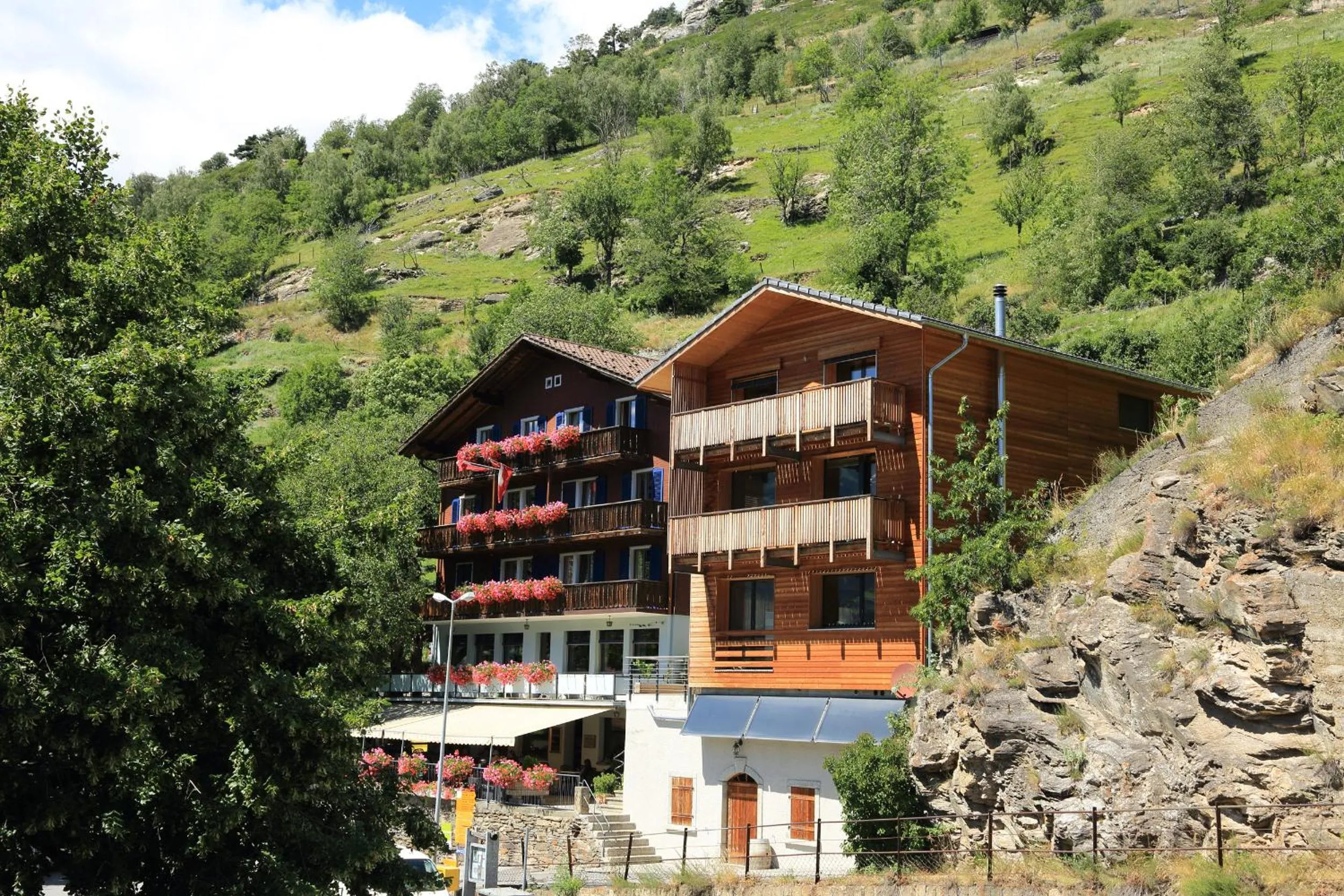 Facade/entrance, Property Building in VISP erblick H O T E L AUSSERBERG Early & Late Check-in