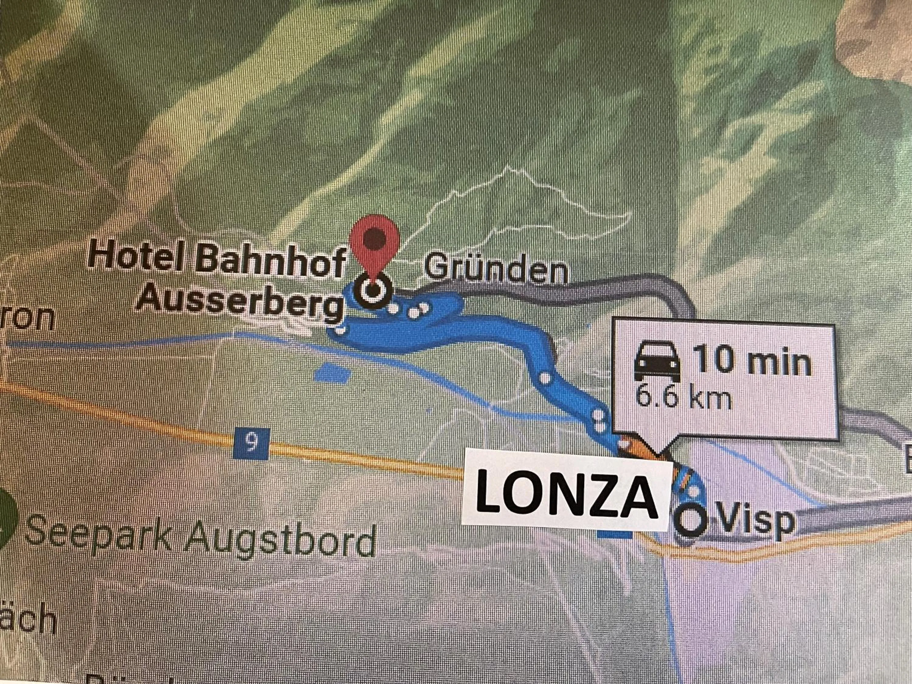 Property Logo/Sign in VISP erblick H O T E L AUSSERBERG Early & Late Check-in