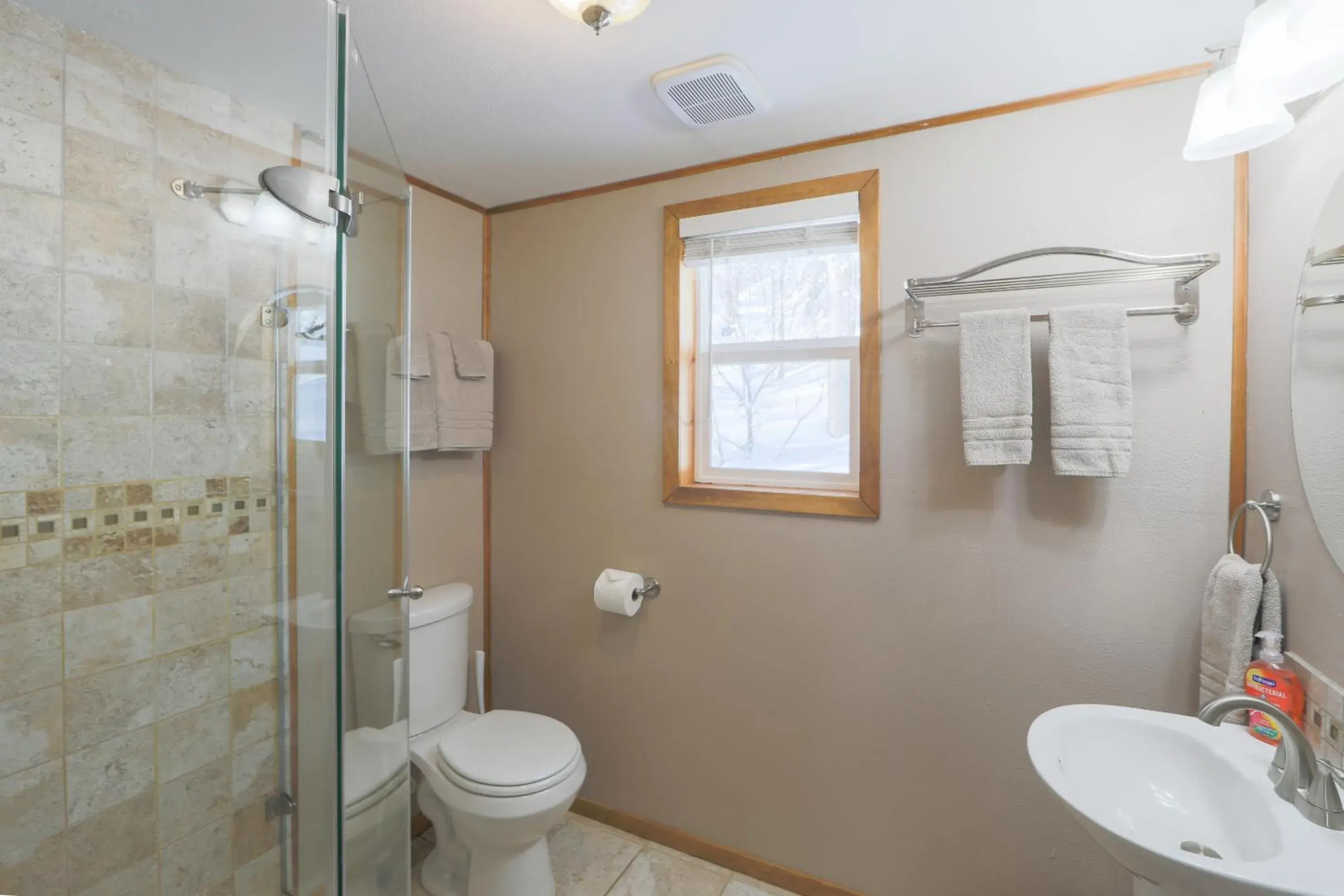 Apartment with Shower in Birch Cabin Apartment with Shower in Birch Cabin