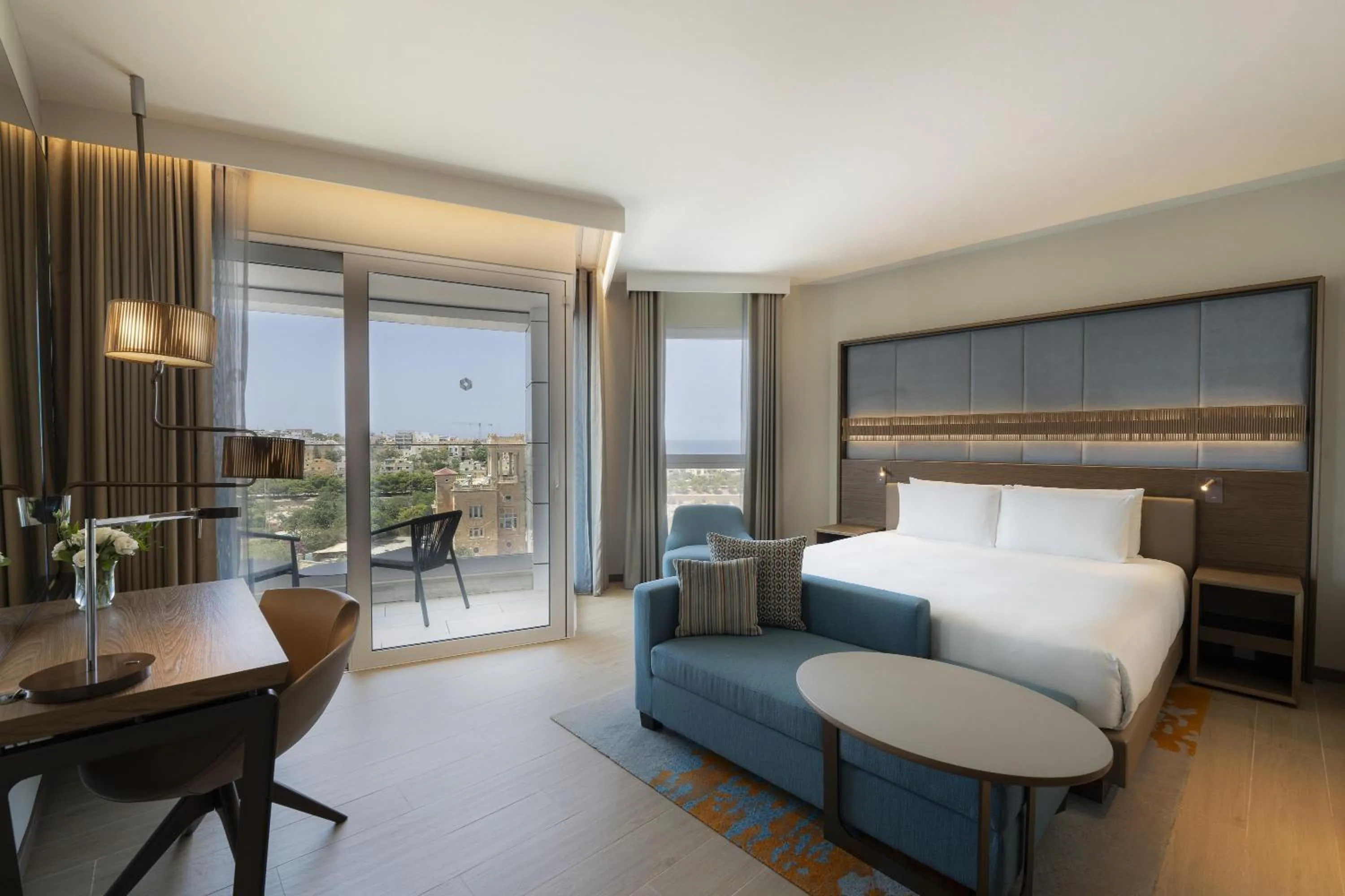 Photo of the whole room, Bed in Hyatt Regency Malta