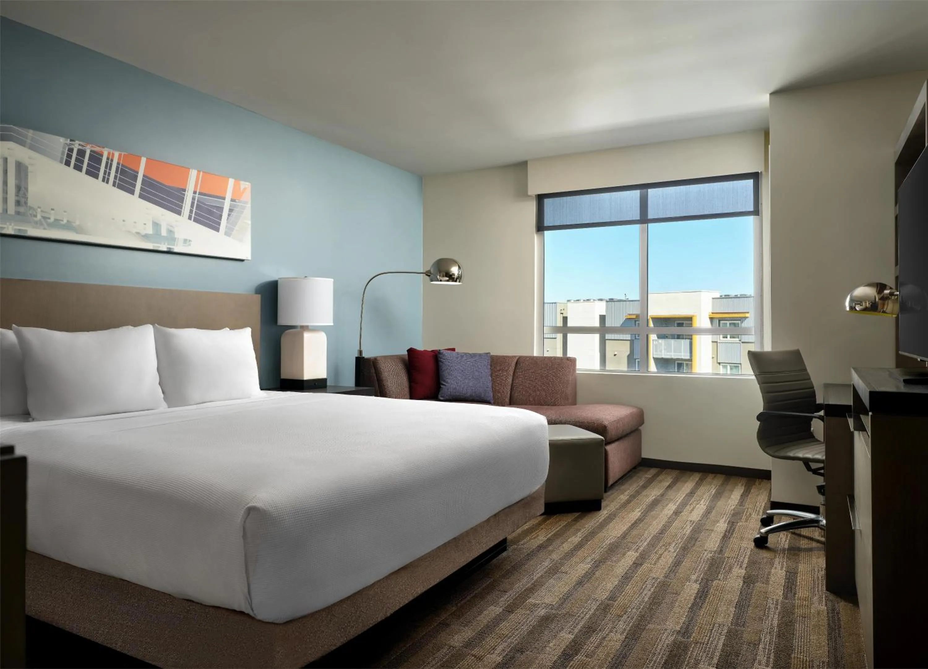 Bedroom, Bed in Hyatt House LA - University Medical Center