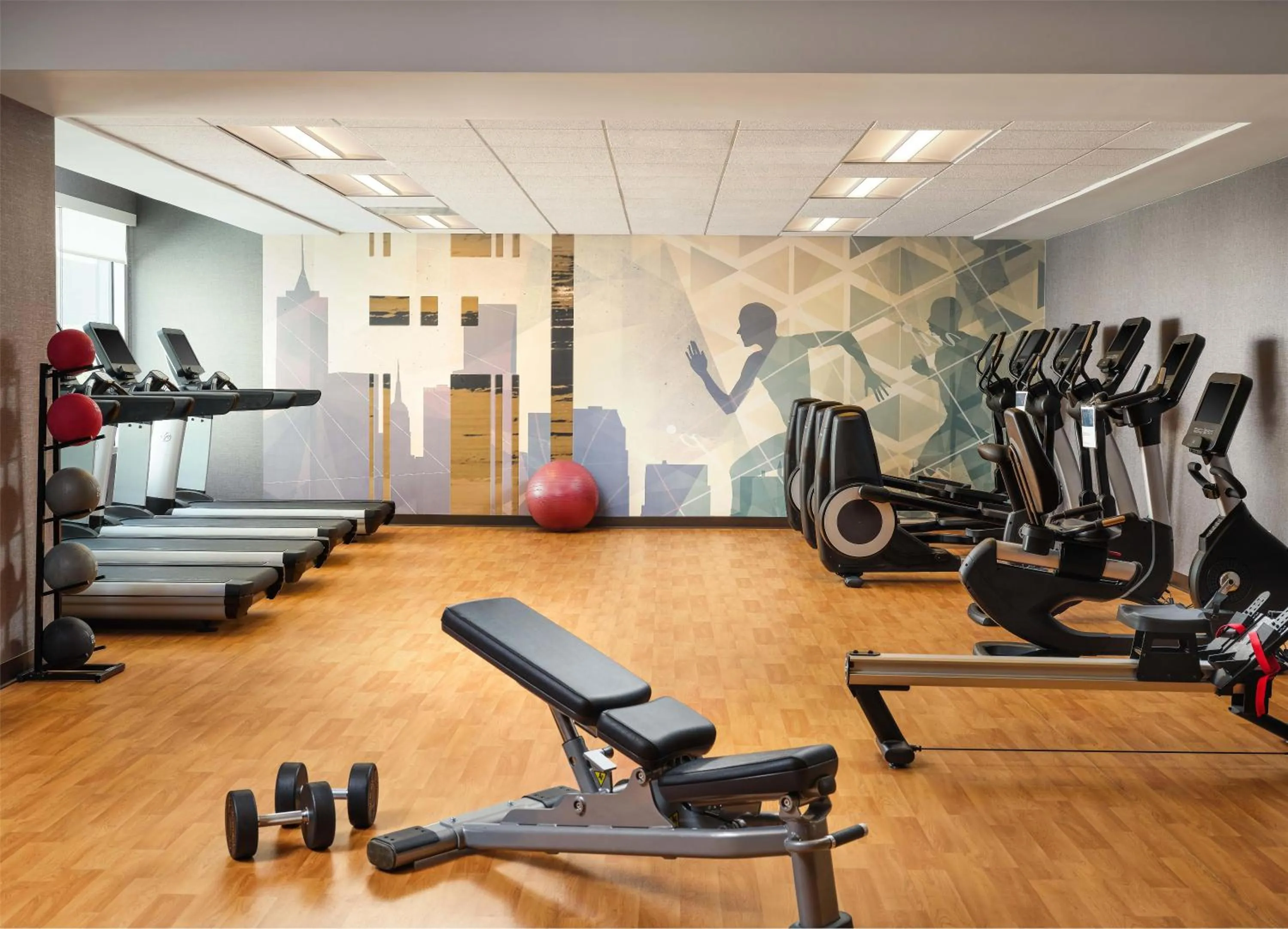 Fitness centre/facilities in Hyatt House LA - University Medical Center