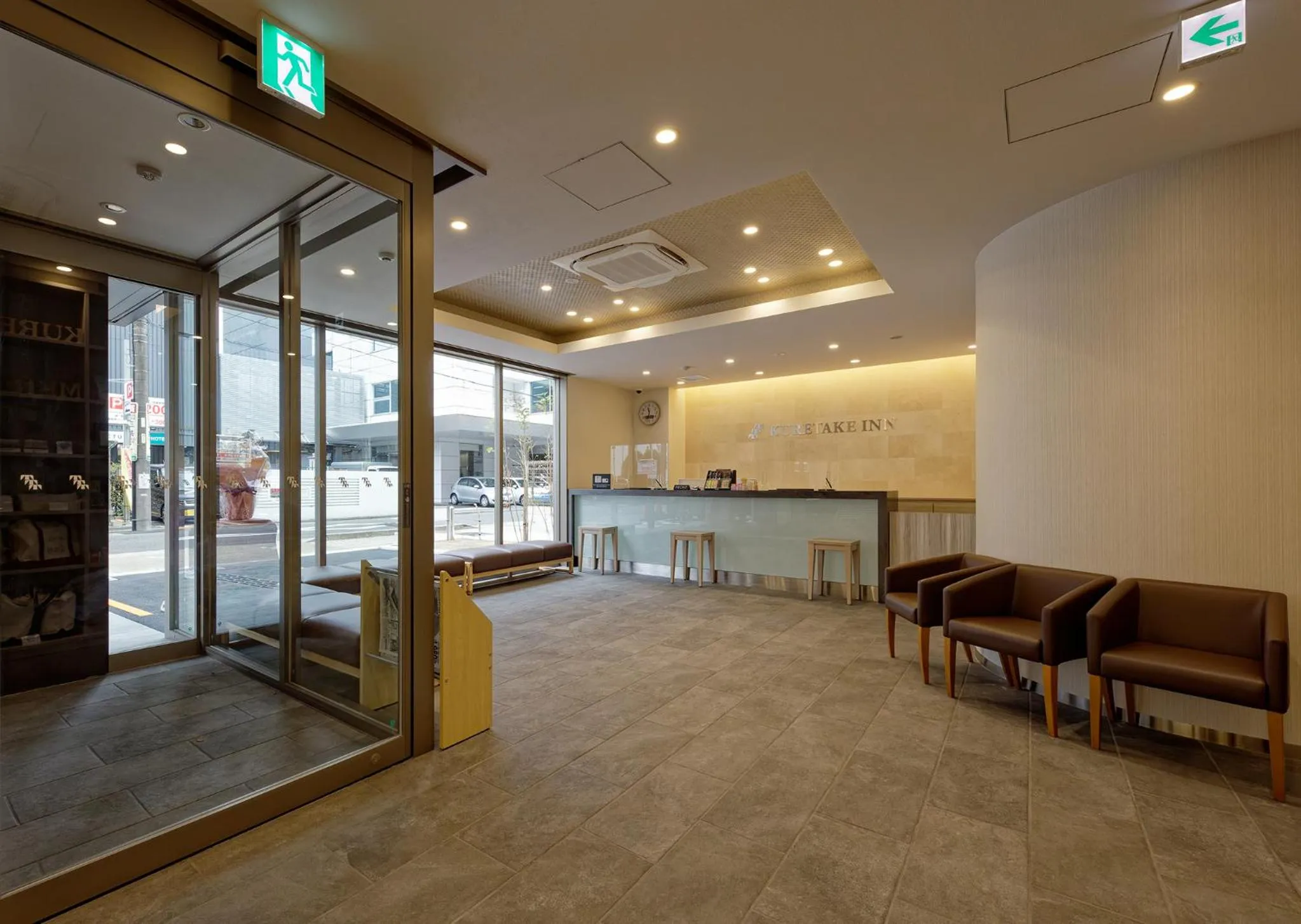 Lobby or reception in Kuretake Inn Premium Meieki minami
