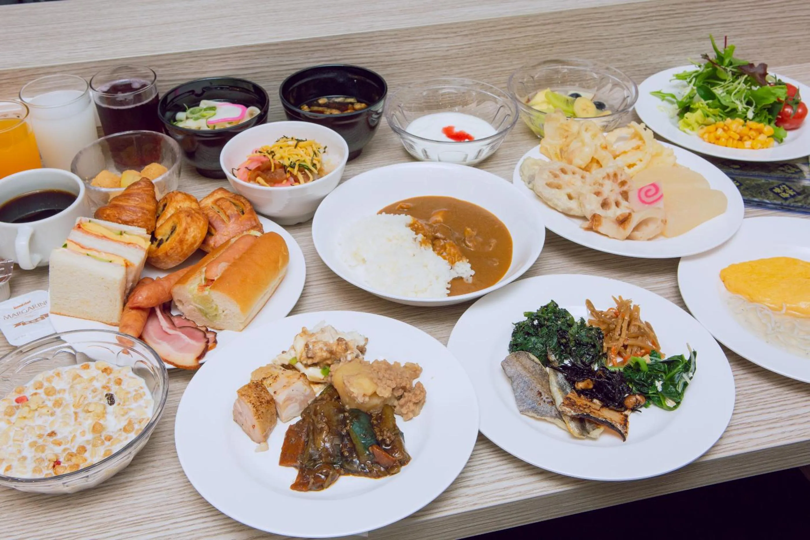 Breakfast in Kuretake Inn Premium Meieki minami