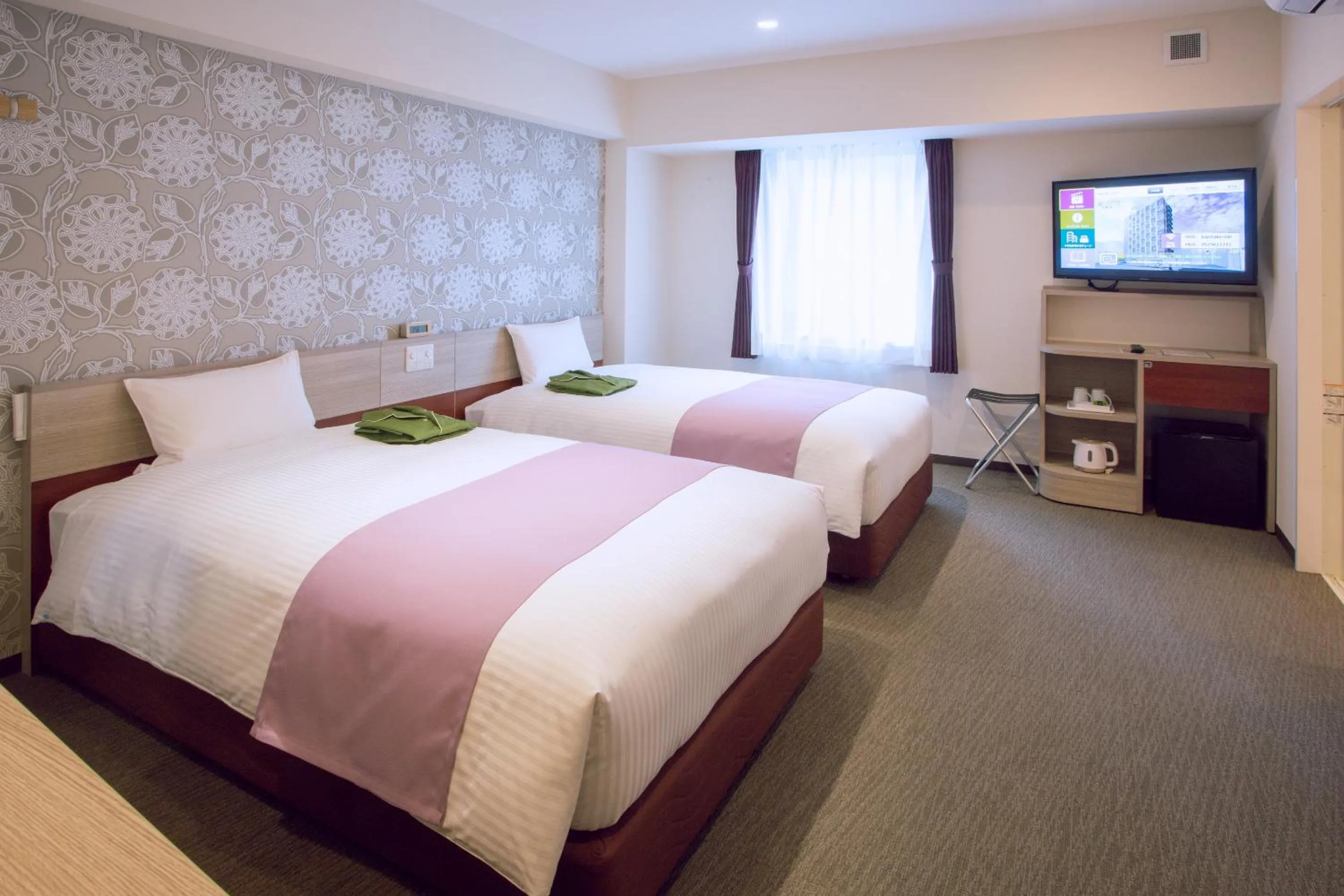 Bed in Kuretake Inn Premium Meieki minami