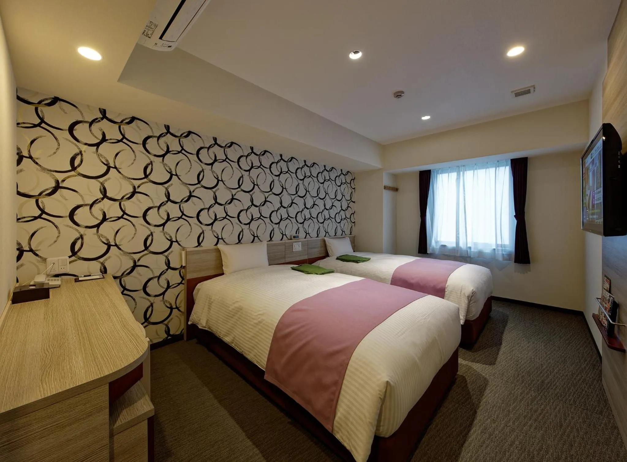 Bed in Kuretake Inn Premium Meieki minami