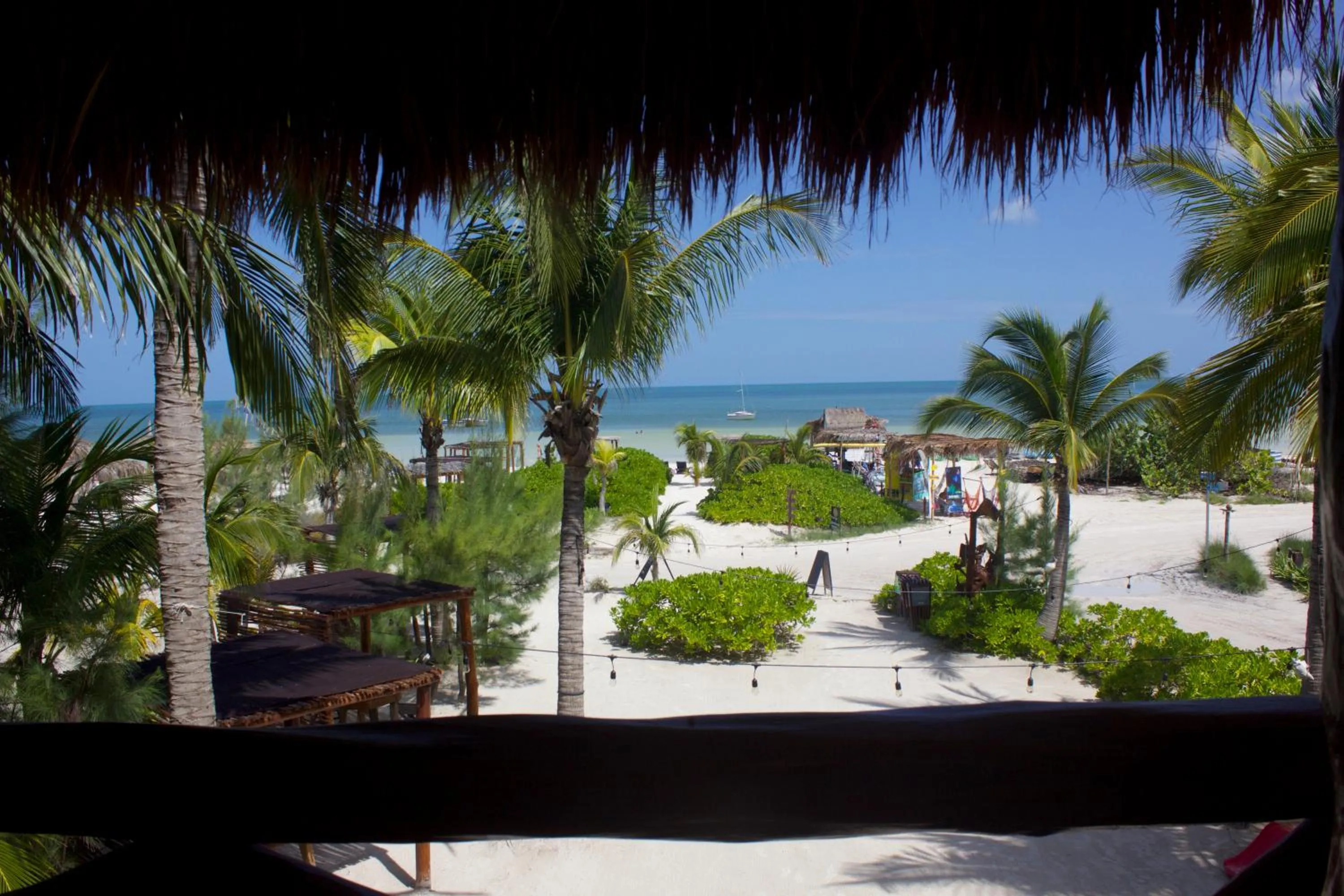 Sea view in Casa Iguana Holbox - Beachfront Hotel