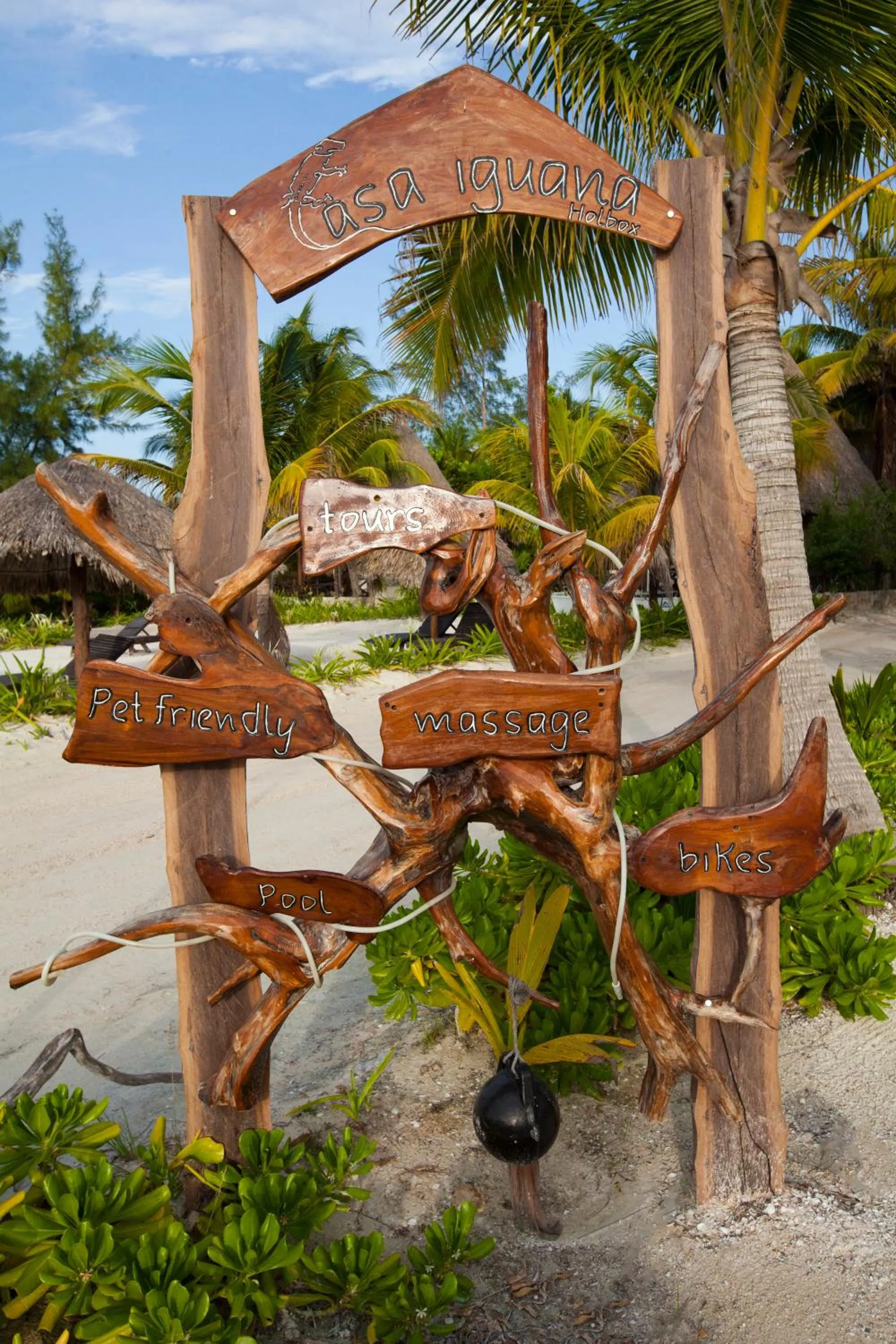 Facade/entrance in Casa Iguana Holbox - Beachfront Hotel