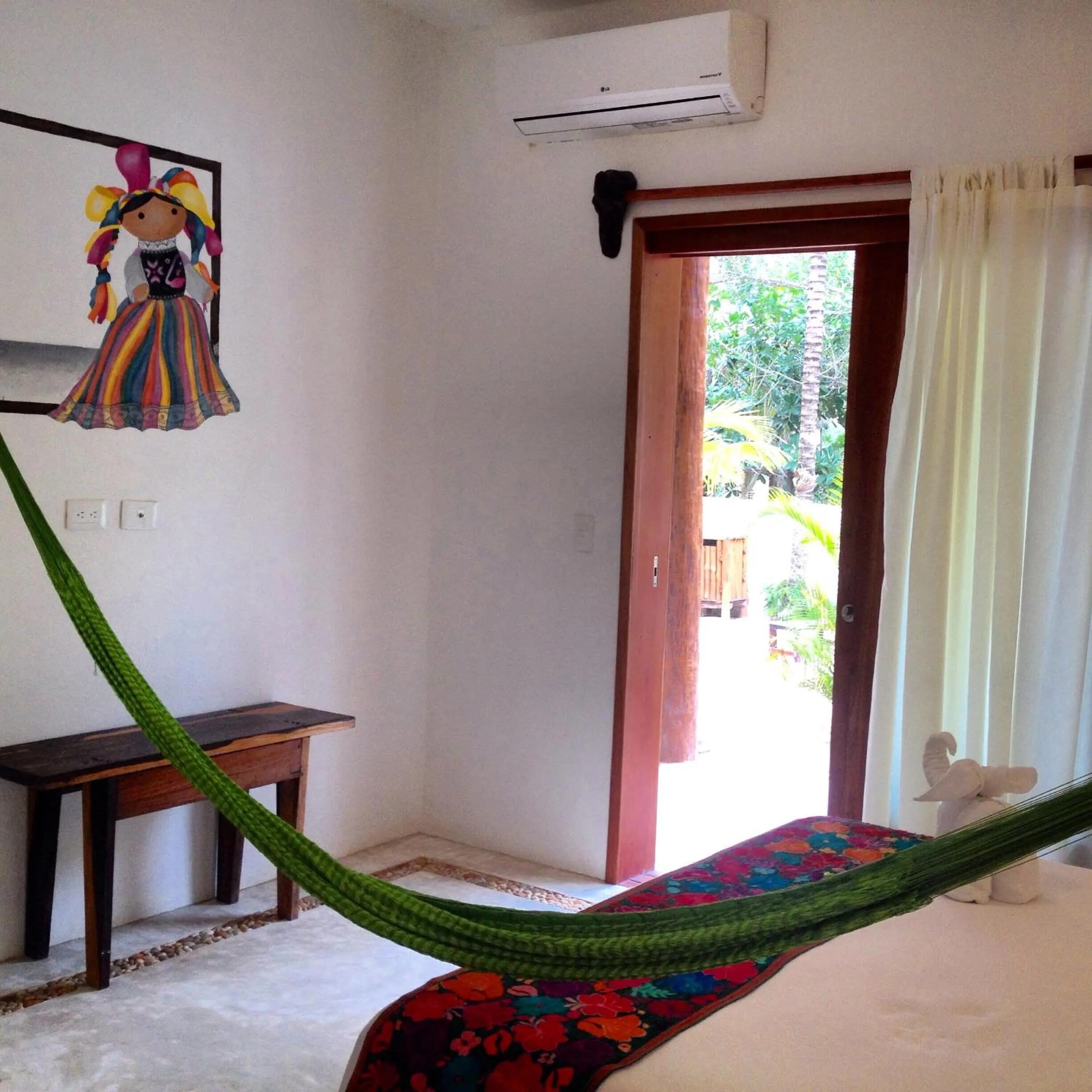 Photo of the whole room, Bed in Casa Iguana Holbox - Beachfront Hotel