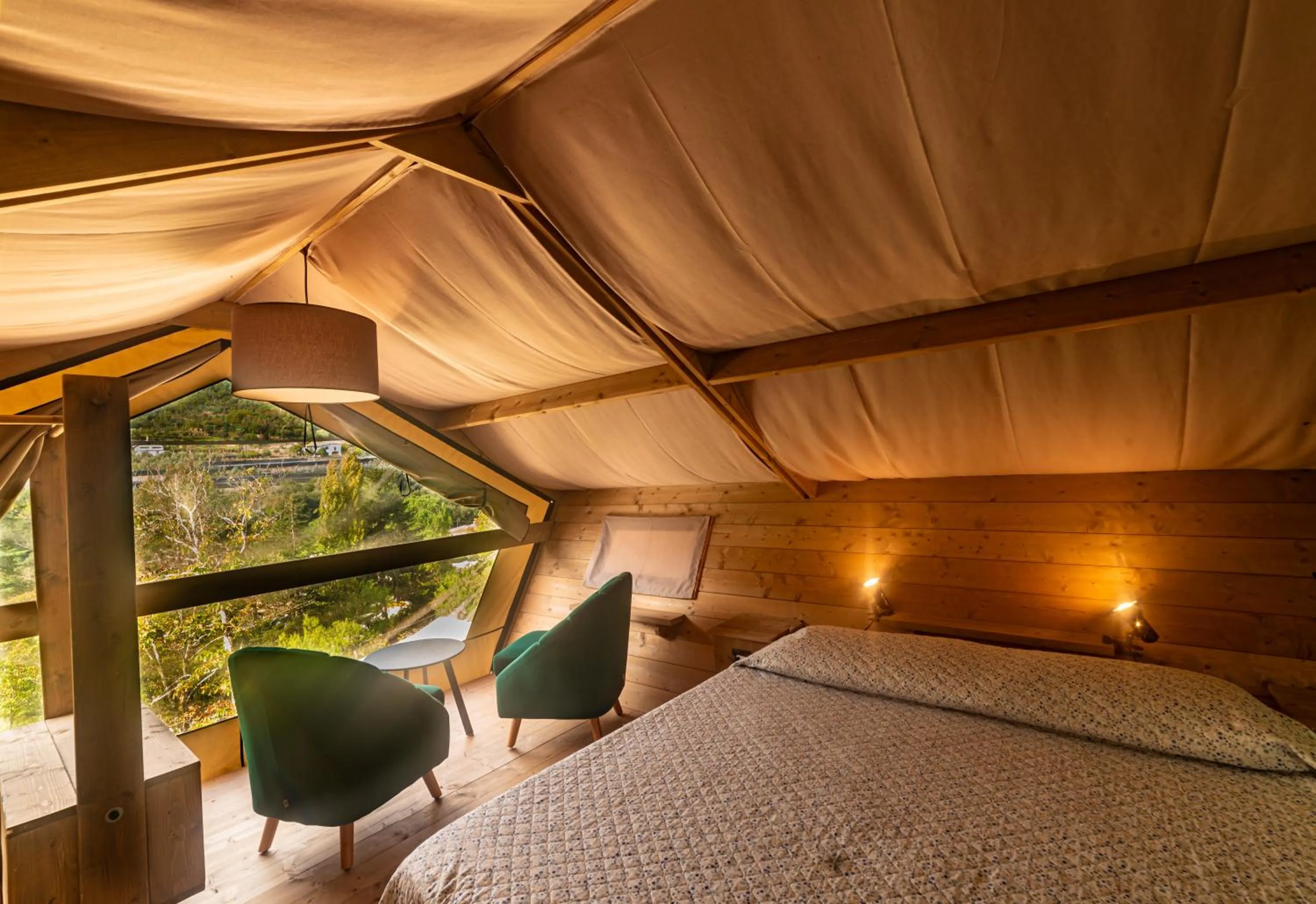 Bedroom, Bed in Delle Rose Camping & Glamping Village