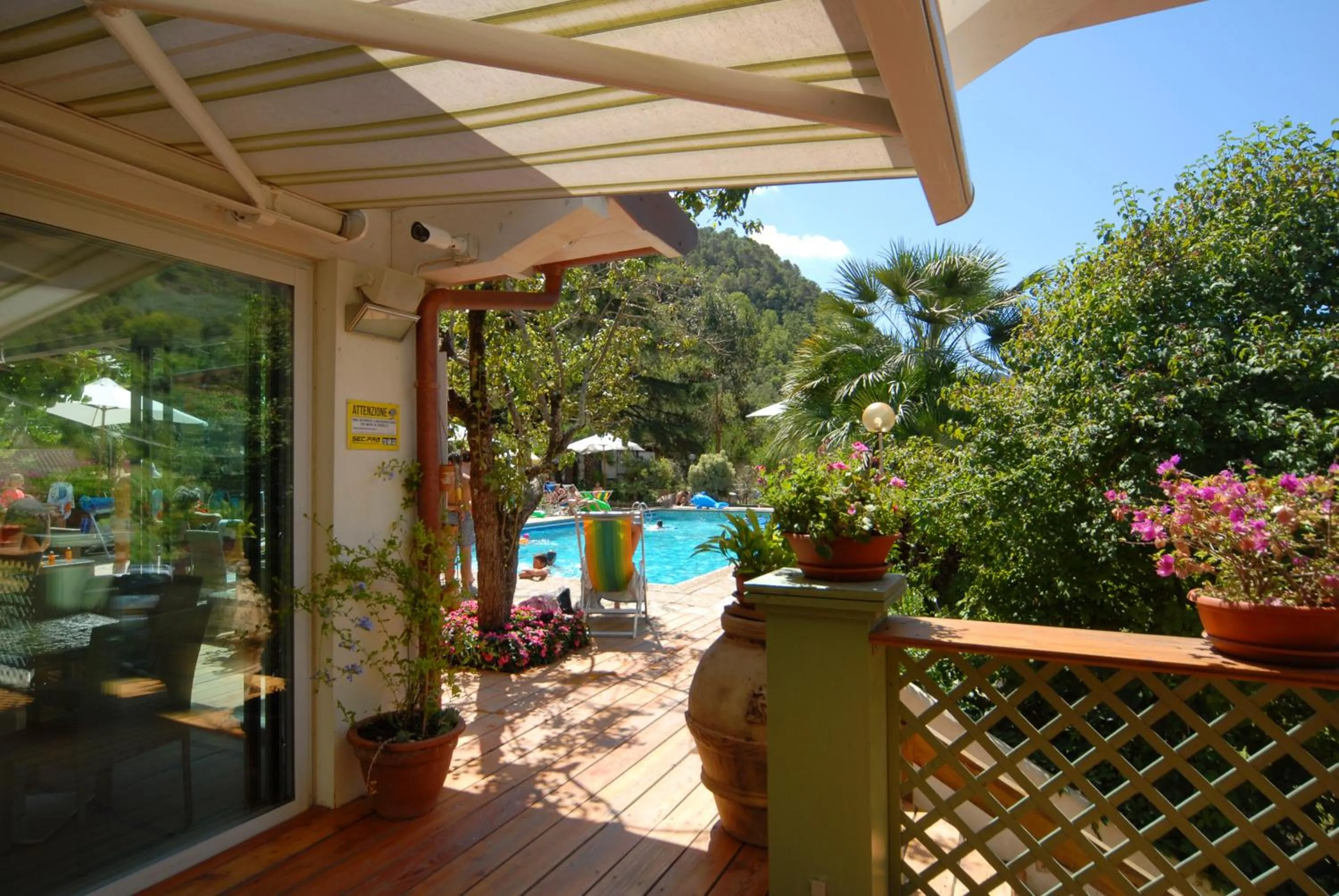 Garden in Delle Rose Camping & Glamping Village