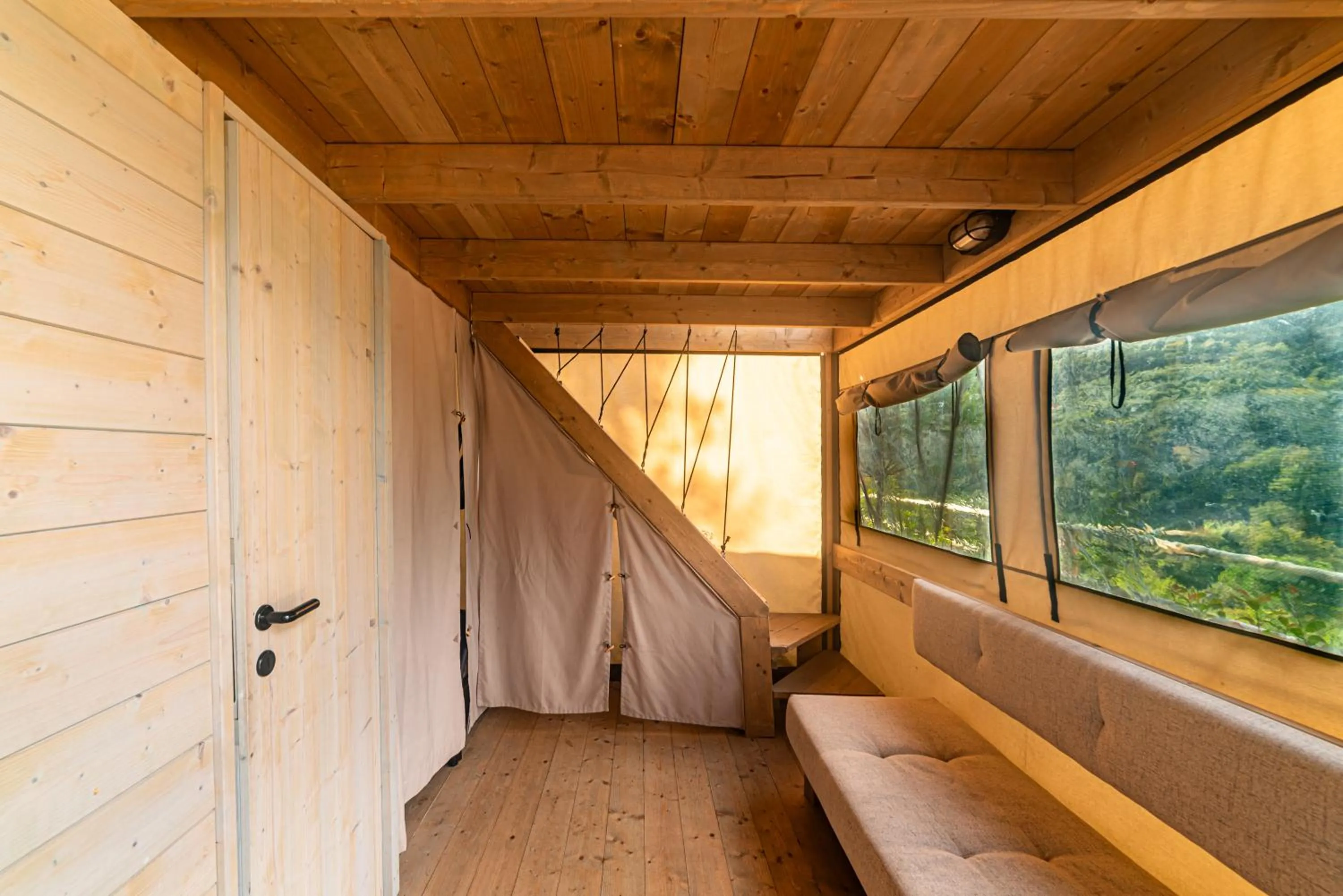 Living room in Delle Rose Camping & Glamping Village