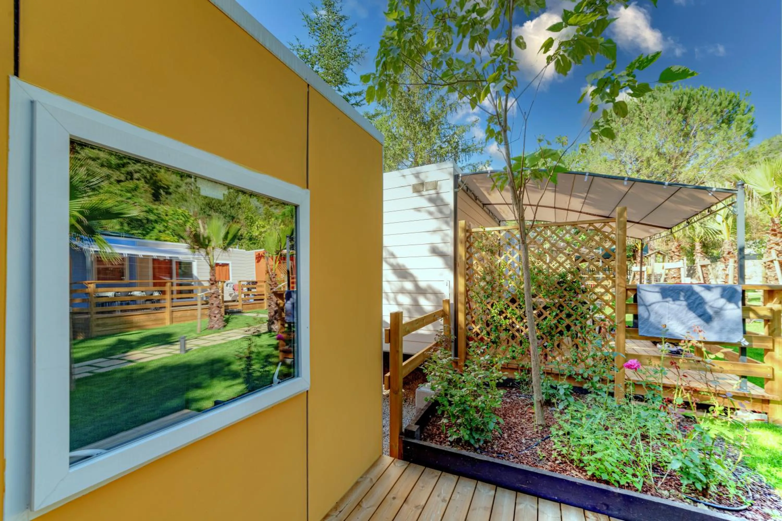 Garden in Delle Rose Camping & Glamping Village