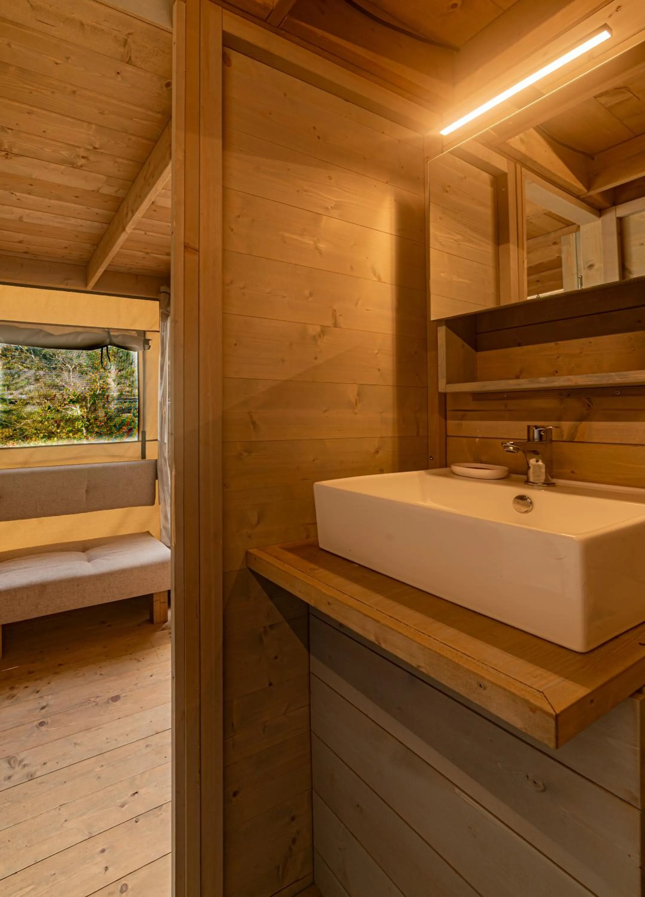 Bathroom in Delle Rose Camping & Glamping Village