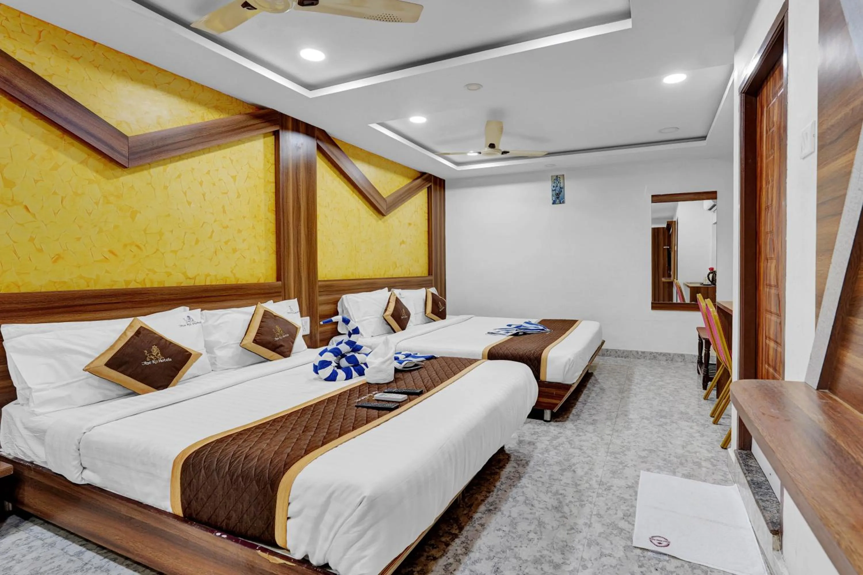 View (from property/room), Bed in The K11 Hotels - T Nagar