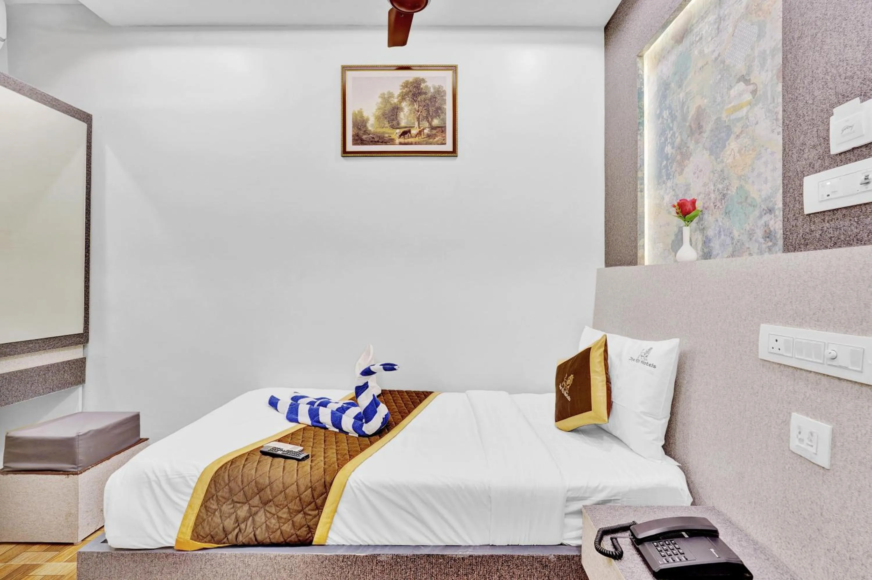 Bedroom, Bed in The K11 Hotels - T Nagar
