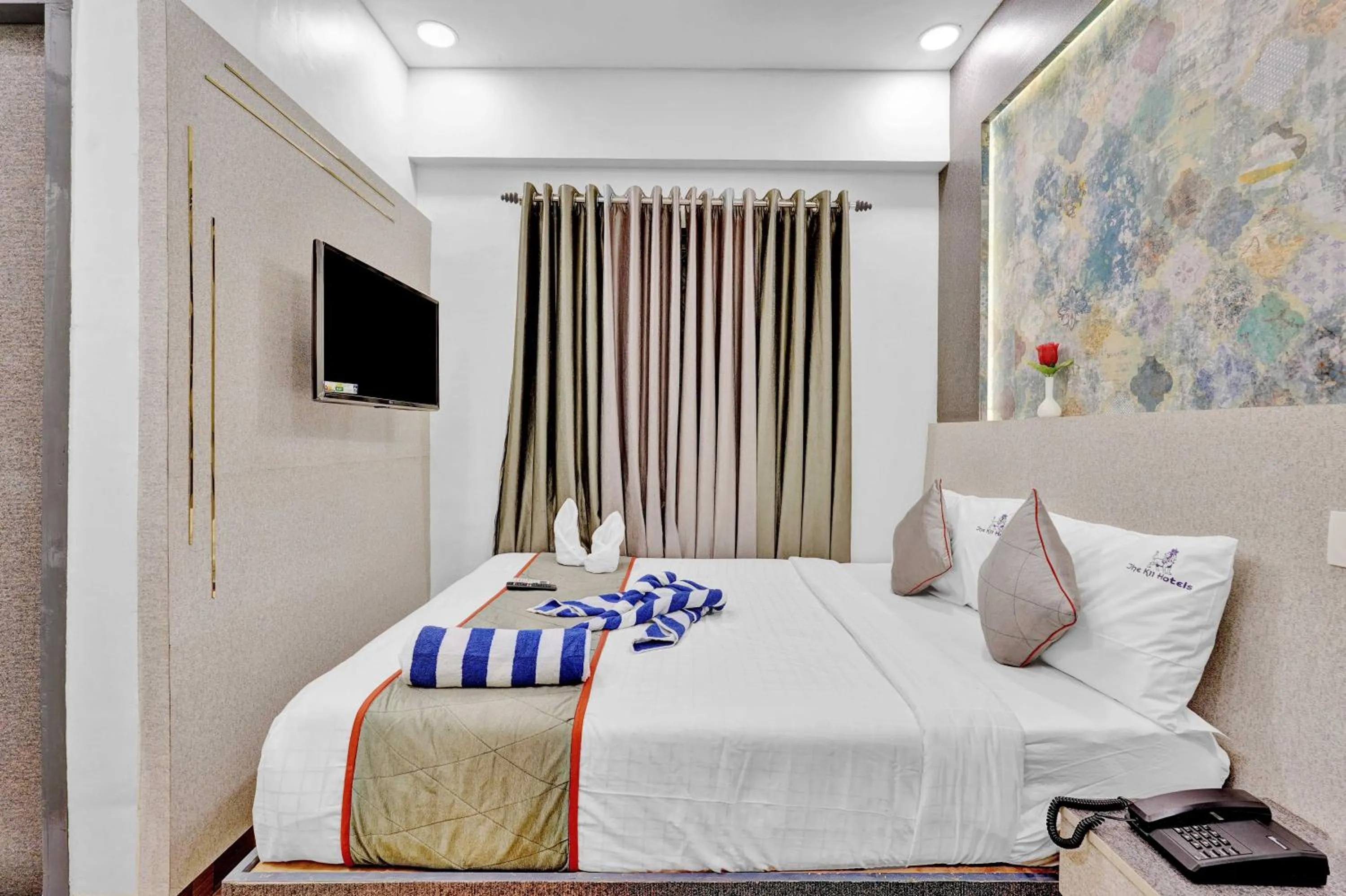Bedroom, Bed in The K11 Hotels - T Nagar