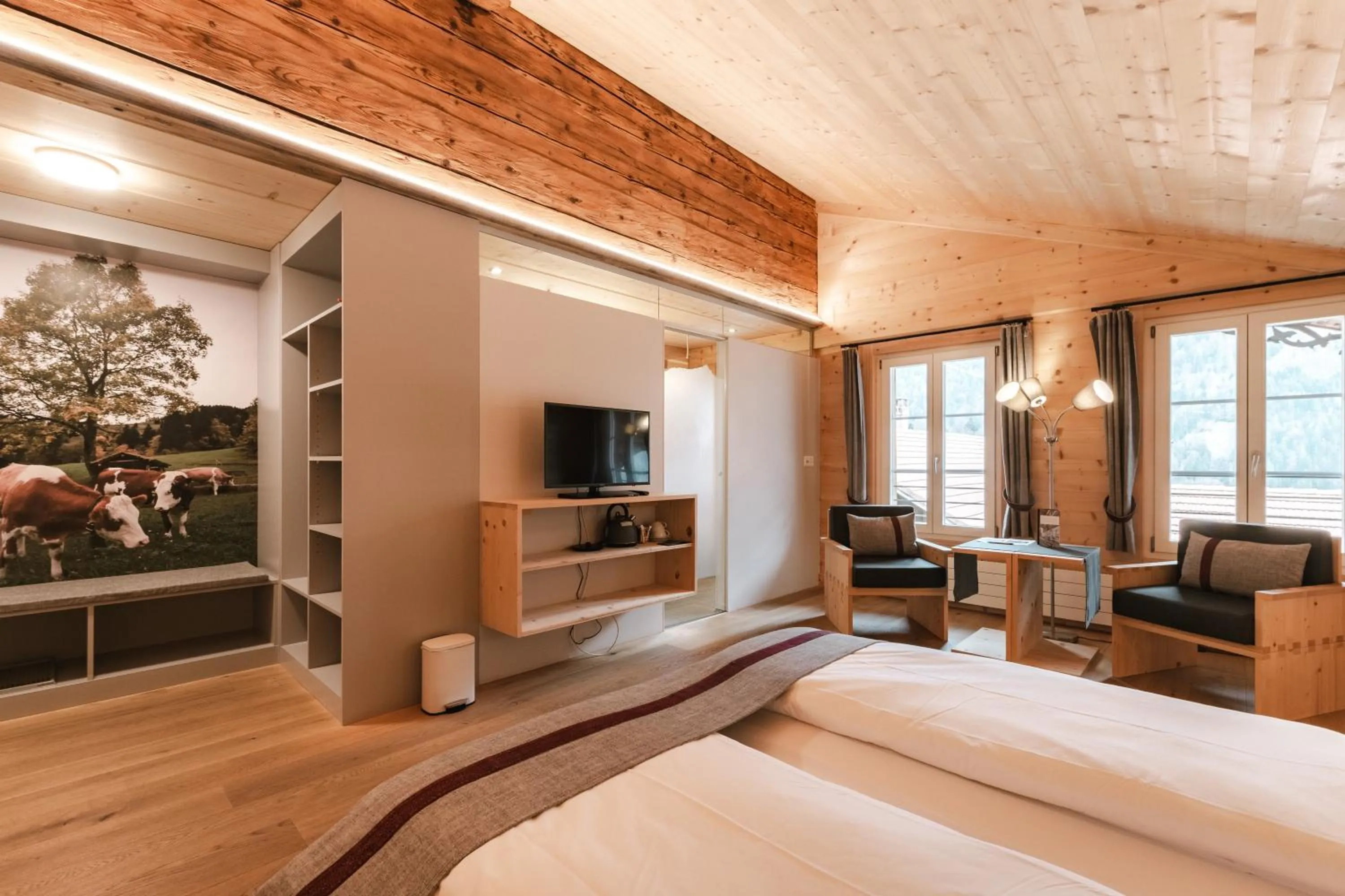 Photo of the whole room, Bed in Gasthof Bären