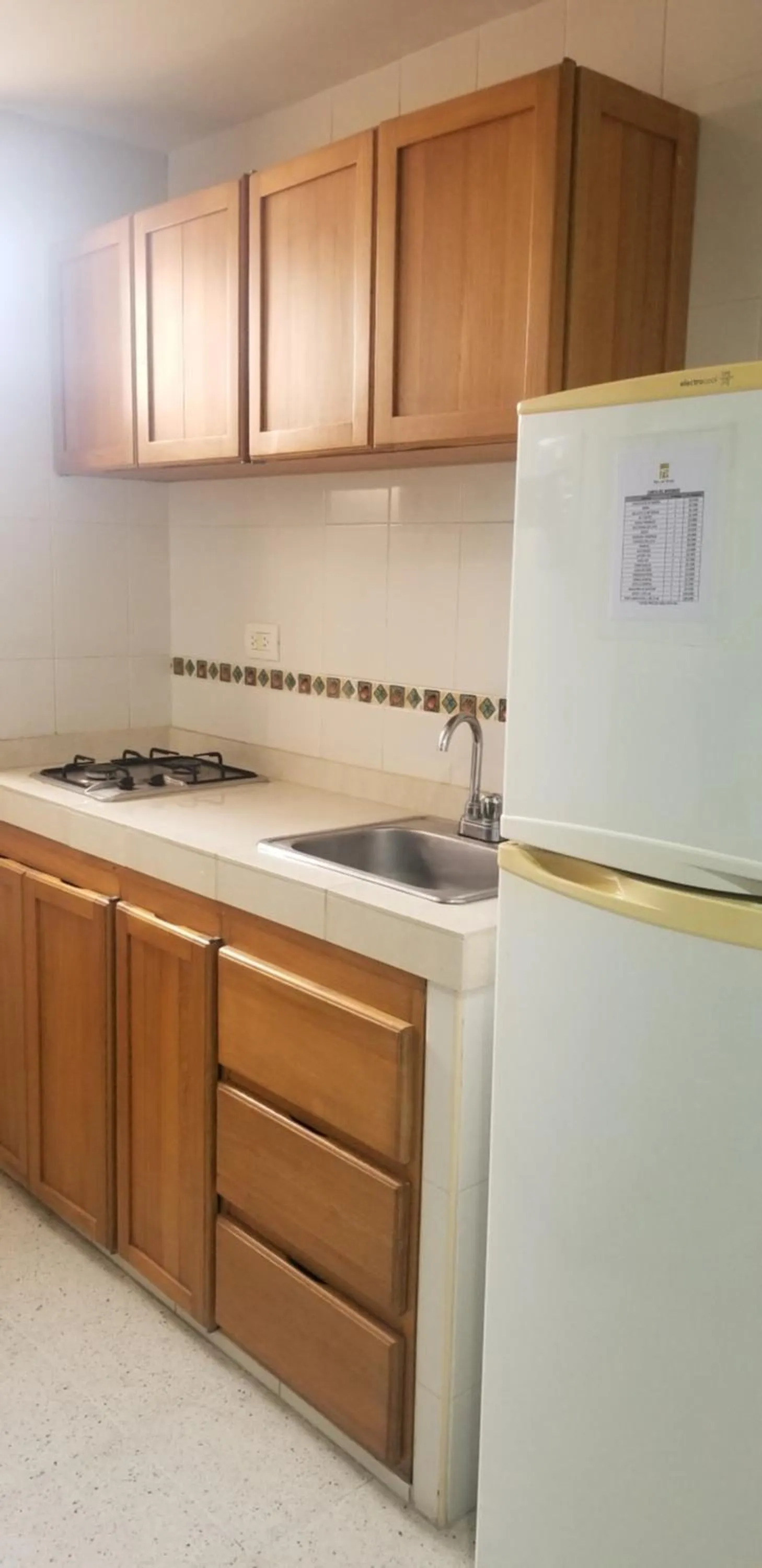 Kitchen or kitchenette in Hotel Torre del Prado