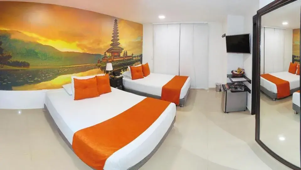 Twin Room - single occupancy in Hotel Jardines del Caney Twin Room - single occupancy in Hotel Jardines del Caney