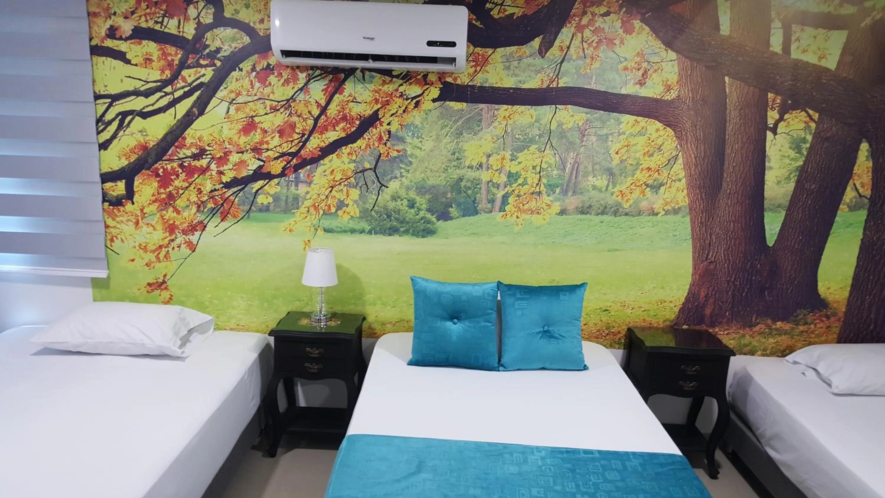 Bed in Hotel Jardines del Caney