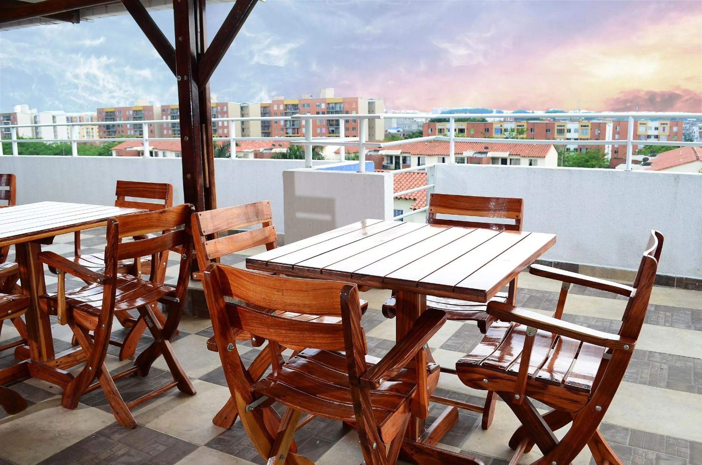 Balcony/Terrace in Hotel Jardines del Caney