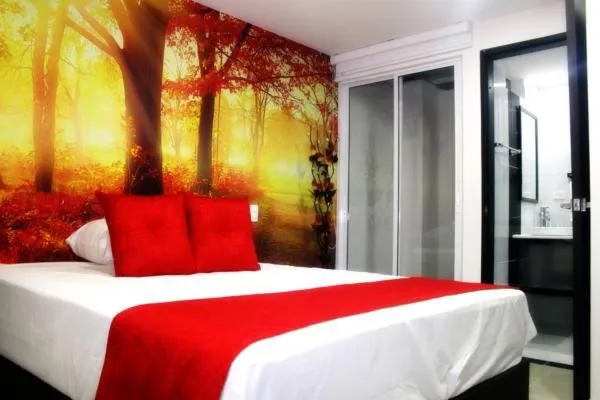 Bed in Hotel Jardines del Caney