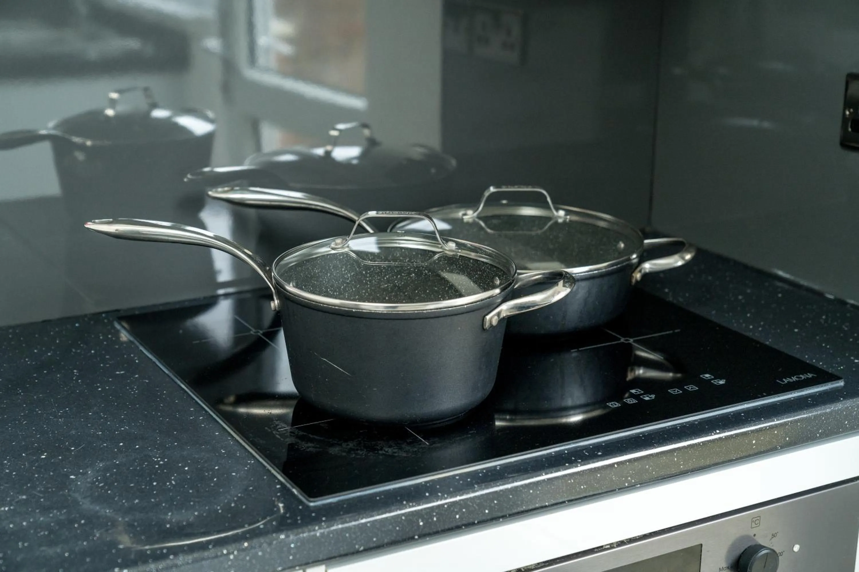 kitchen in Skyvillion-STEVENAGE Amazing 3Bed House, Garden, Free Off Street Parking for 2 Cars, WiFi