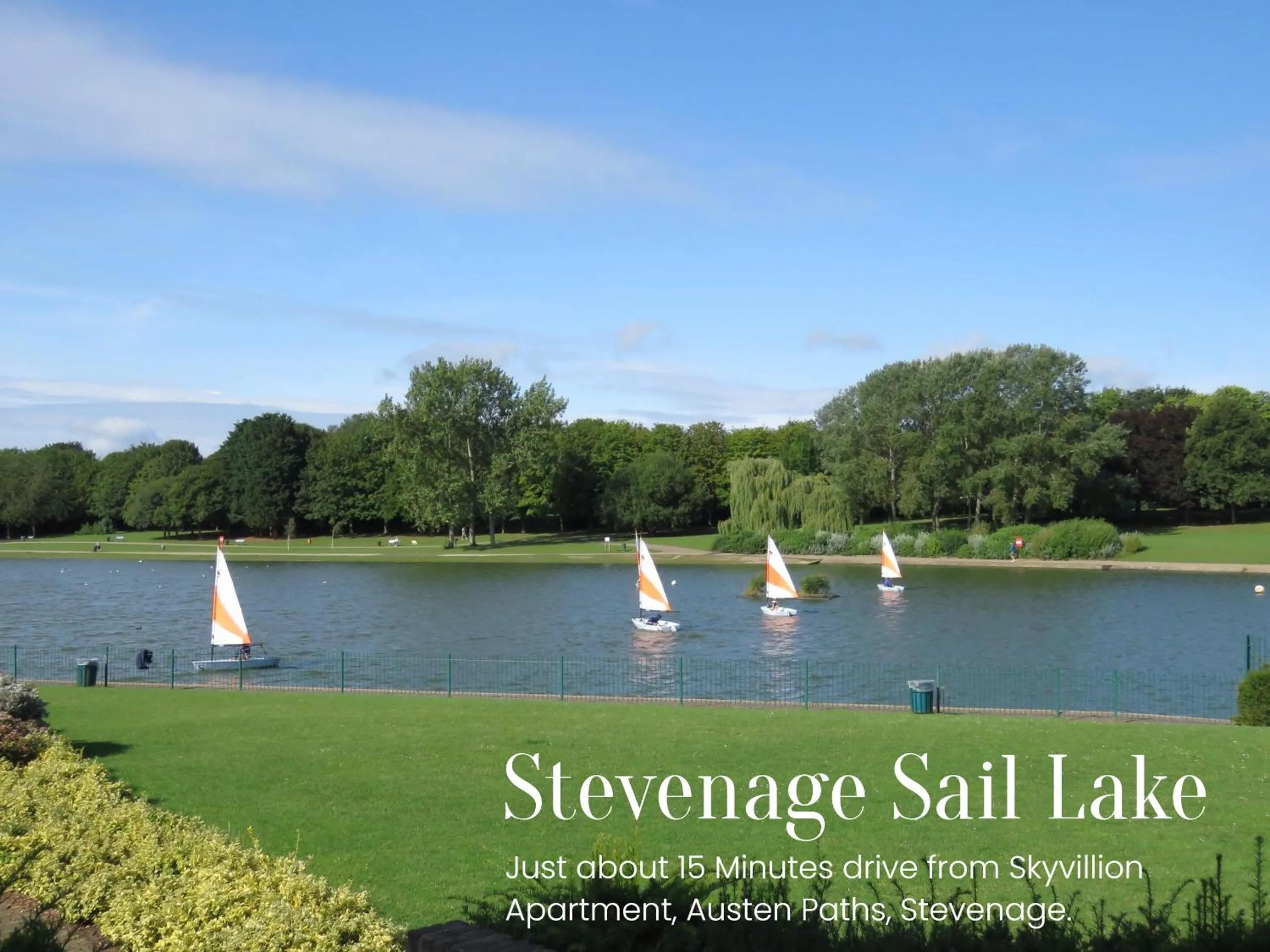 Property building in Skyvillion-STEVENAGE Amazing 3Bed House, Garden, Free Off Street Parking for 2 Cars, WiFi