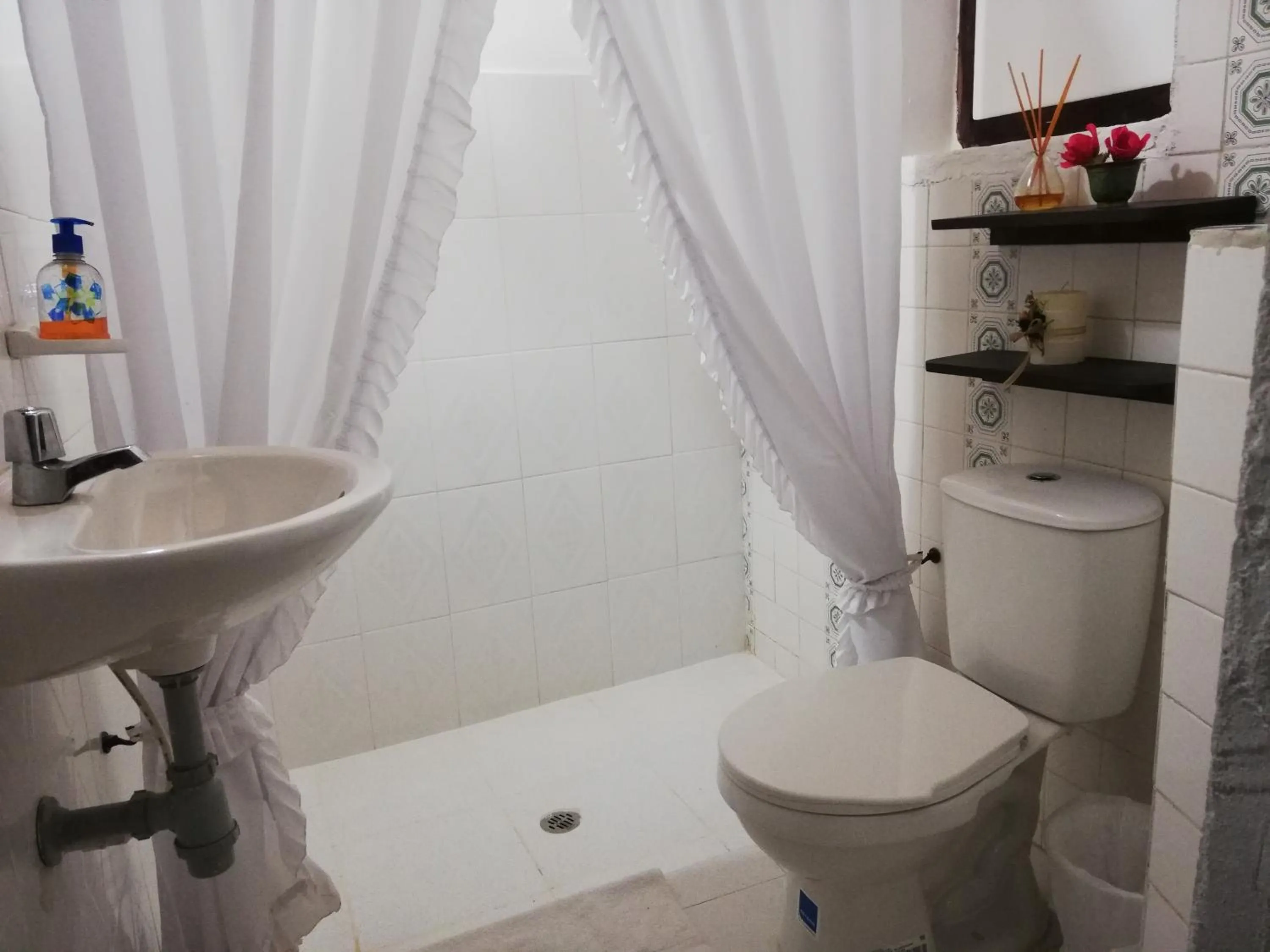Bathroom in Posada el portal de la Loma