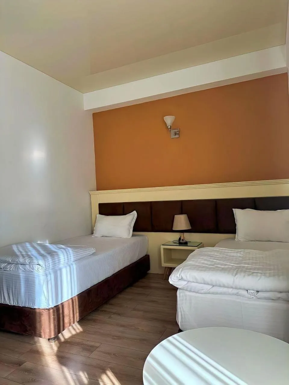 Bed in Wald Hotel Lagodekhi Rooms