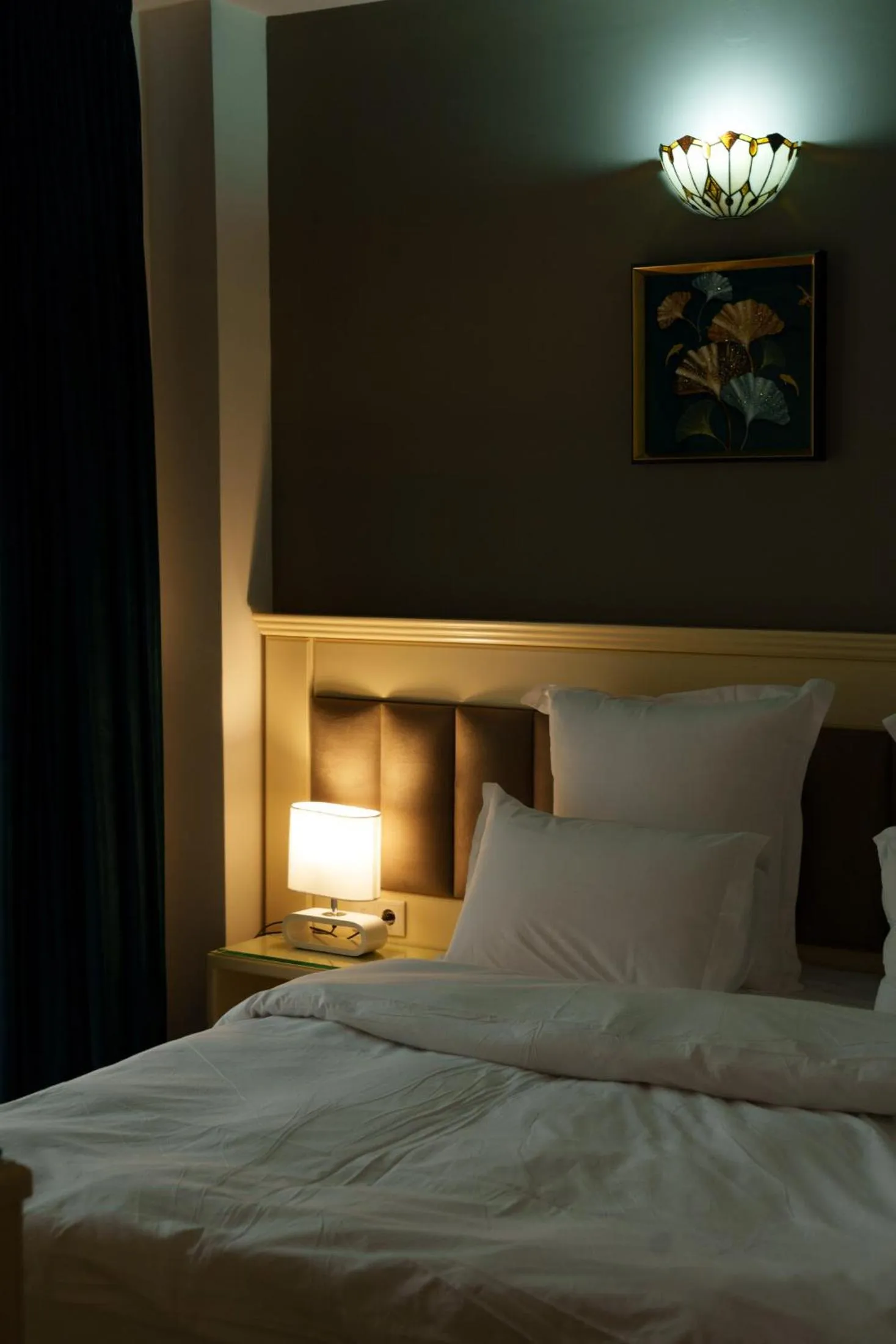 Bed in Wald Hotel Lagodekhi Rooms