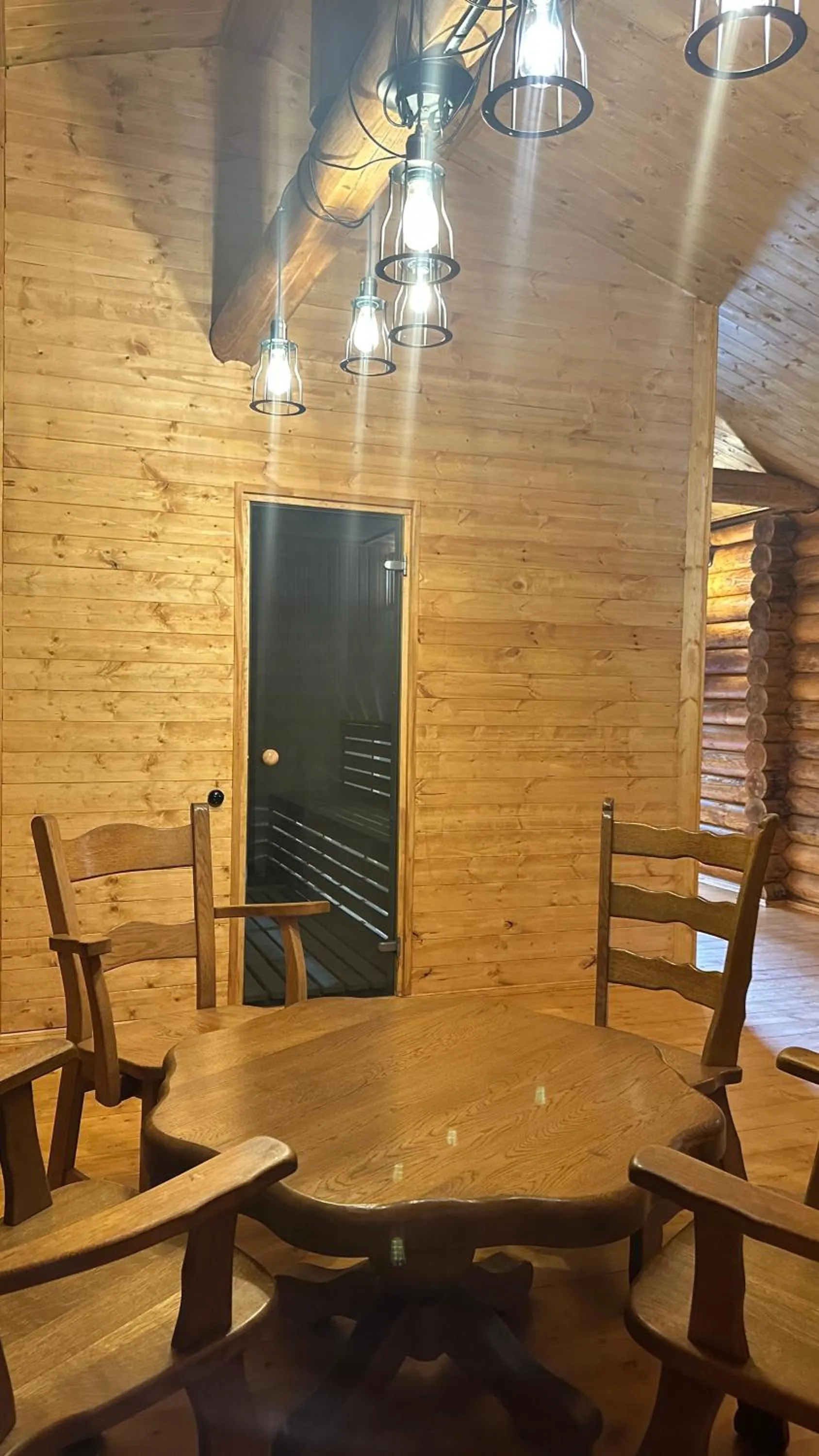 Sauna in Wald Hotel Lagodekhi Rooms