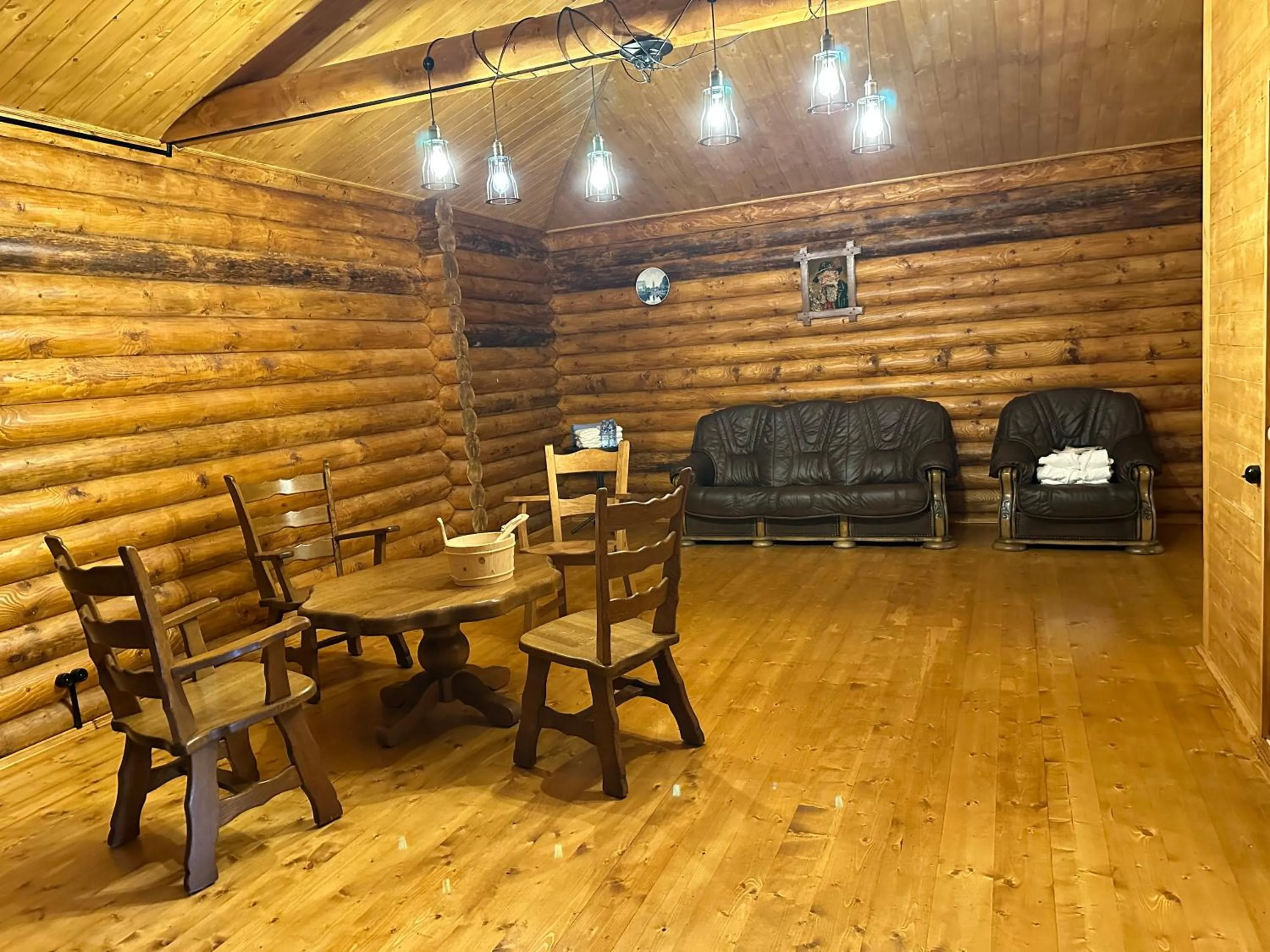 Sauna in Wald Hotel Lagodekhi Rooms