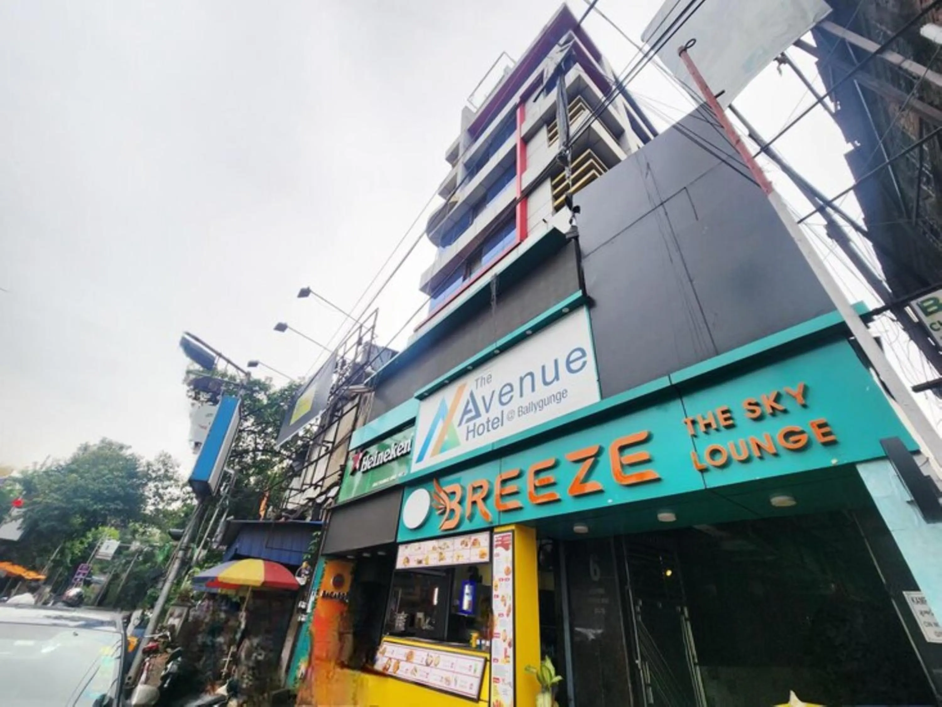 Property building in The Avenue Hotel Ballygunge