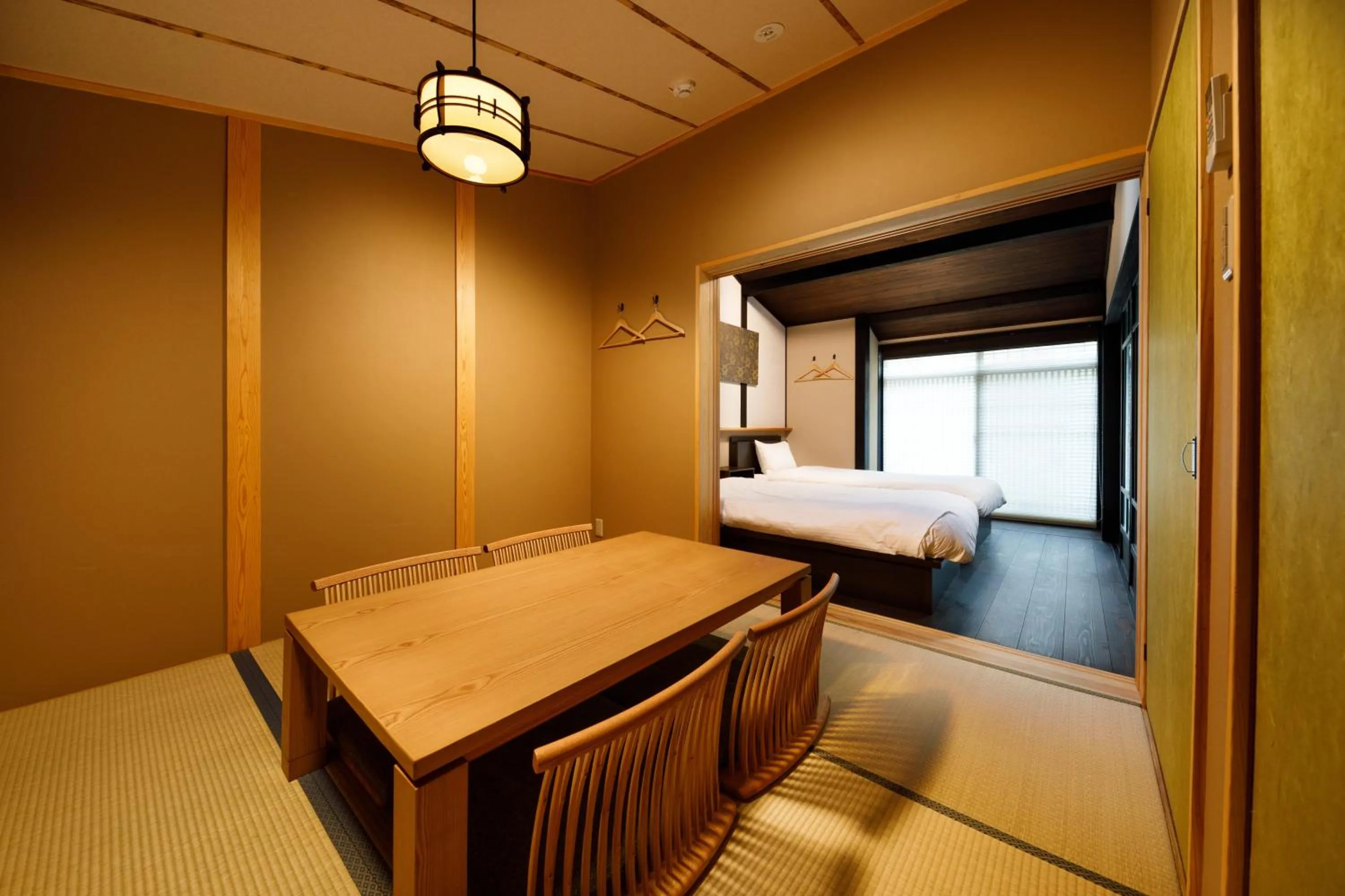 Living room, Bed in Connect inn GionMiyagawaccho