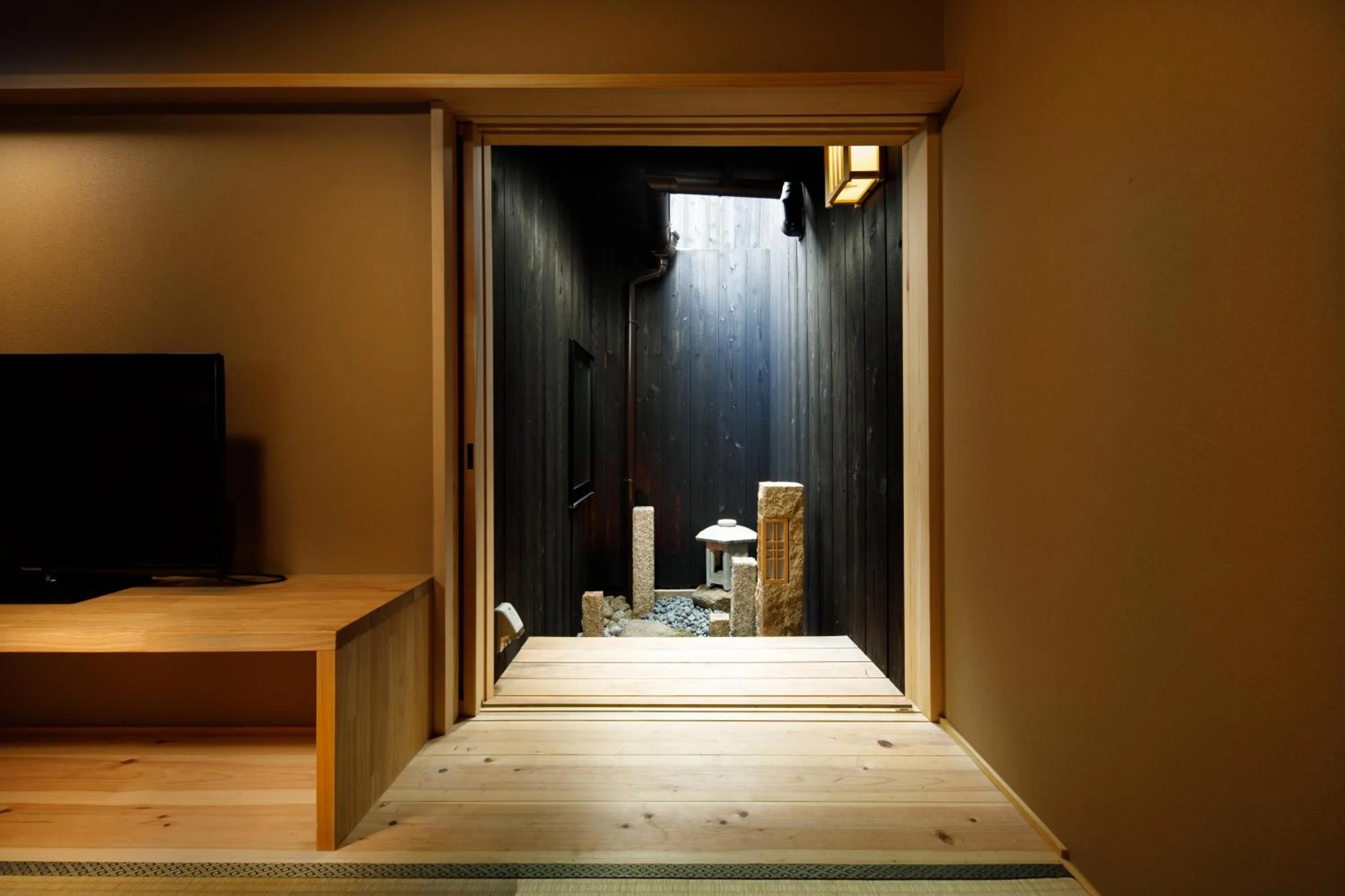 Garden view in Connect inn GionMiyagawaccho