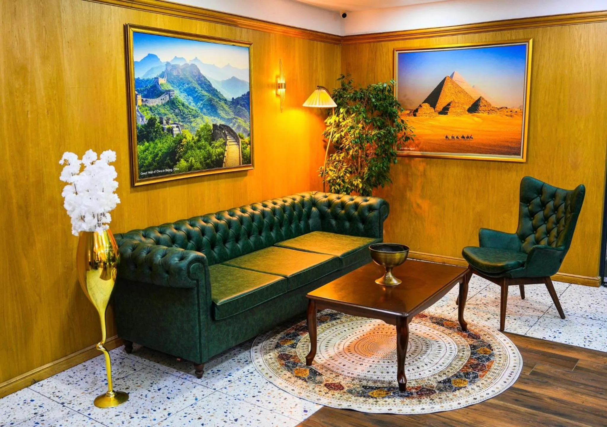 Living room in İstport Hotels